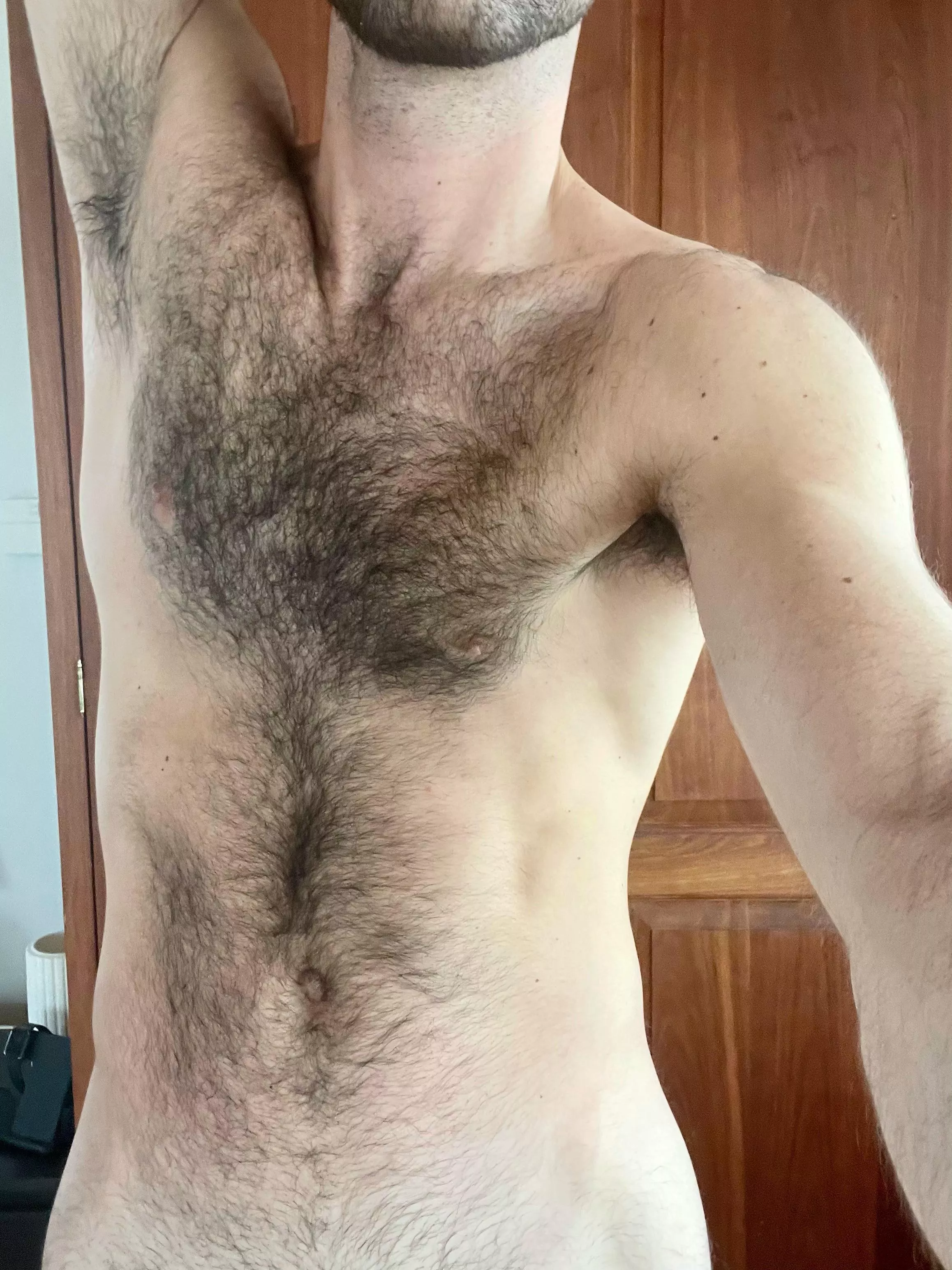 2 5 Months Of Body Hair Growth Except Beard Nudes GLAMOURHOUND