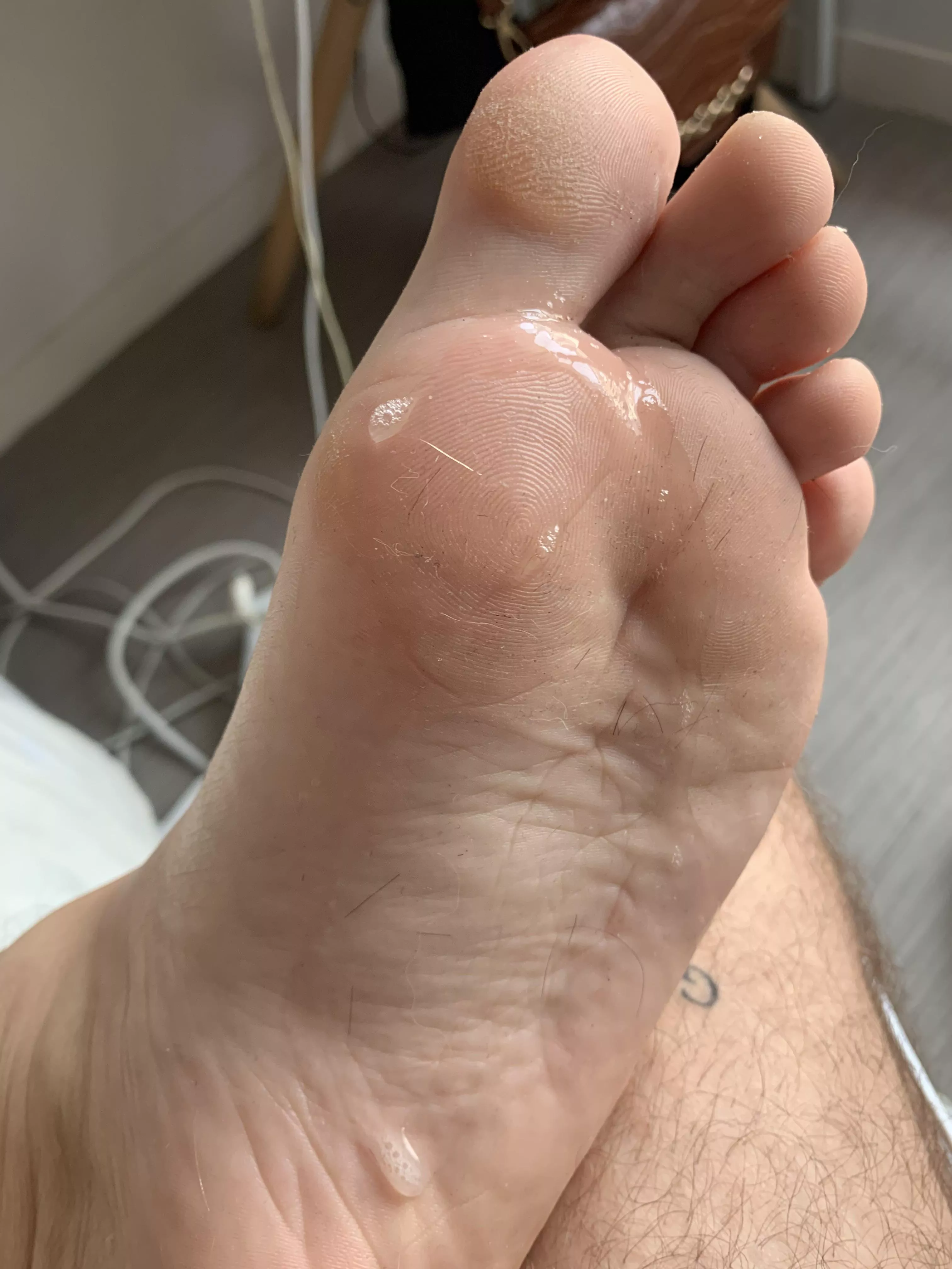 Dirty Foot And I Accidentally Spit On It Wanna Clean It Off 29M