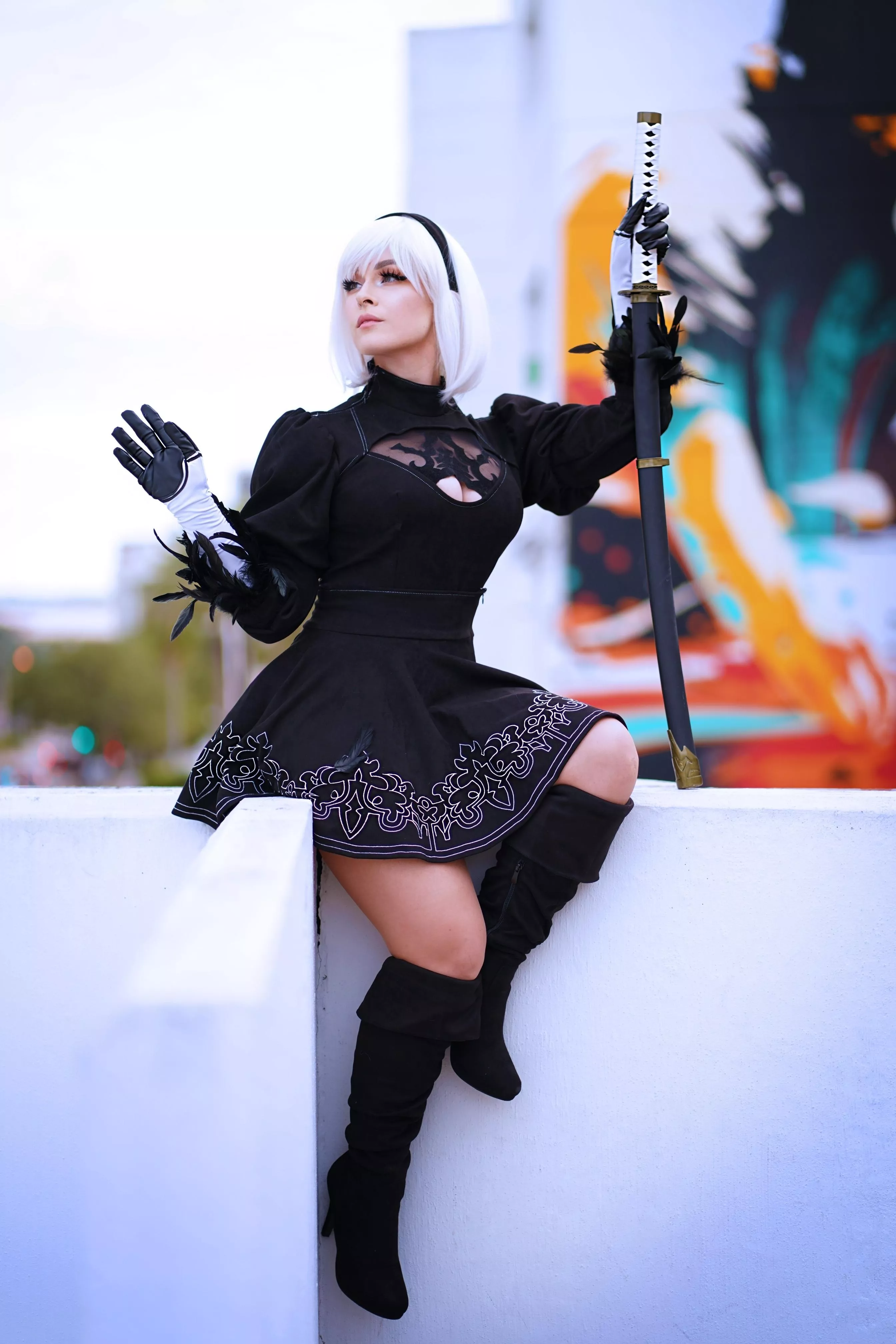 2b from NieR:Automata [self] posted by dinoxrobot_