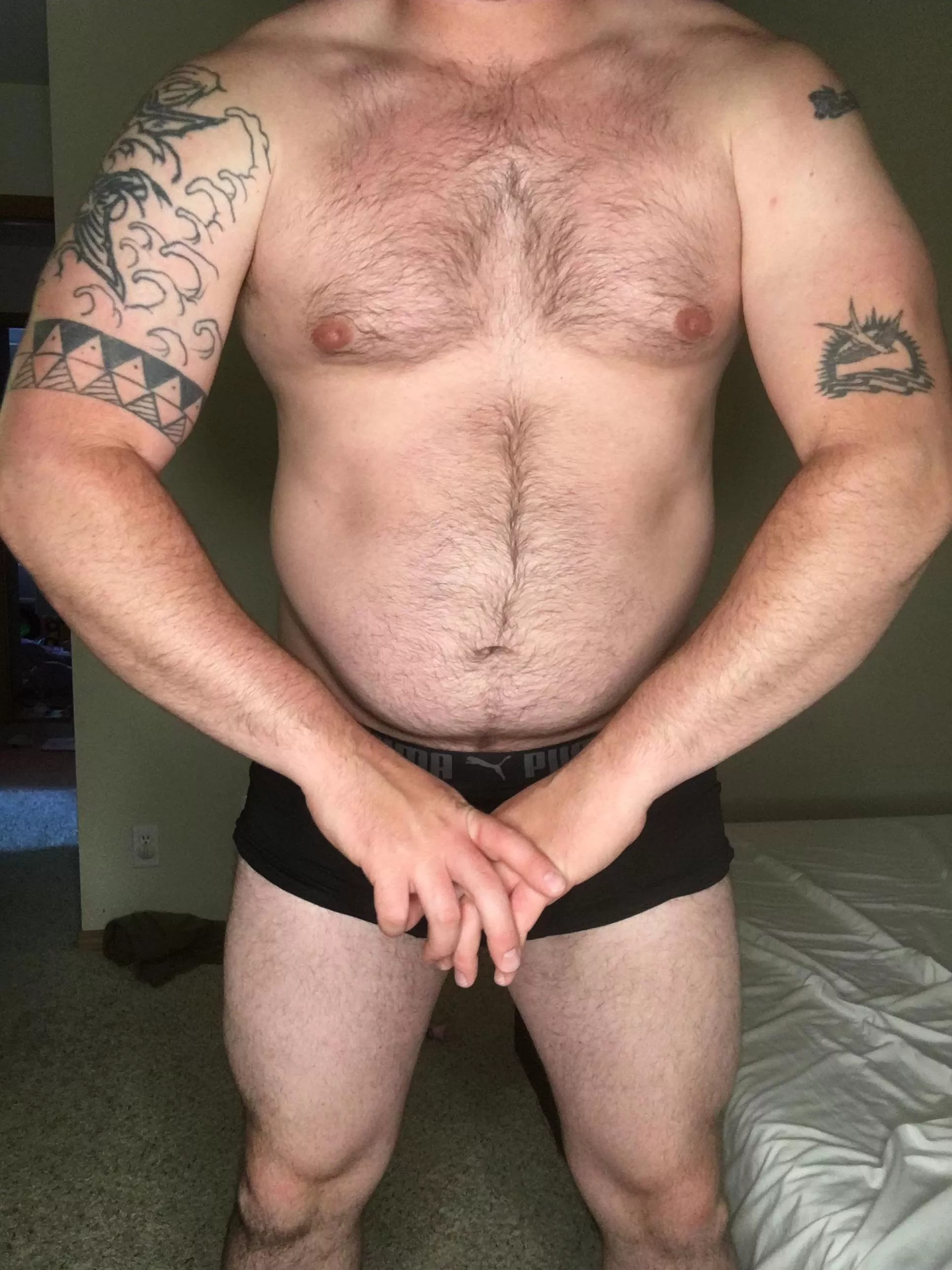 [35] wife loves my dad bod, what do you think? posted by Sunny-Rainbow_city