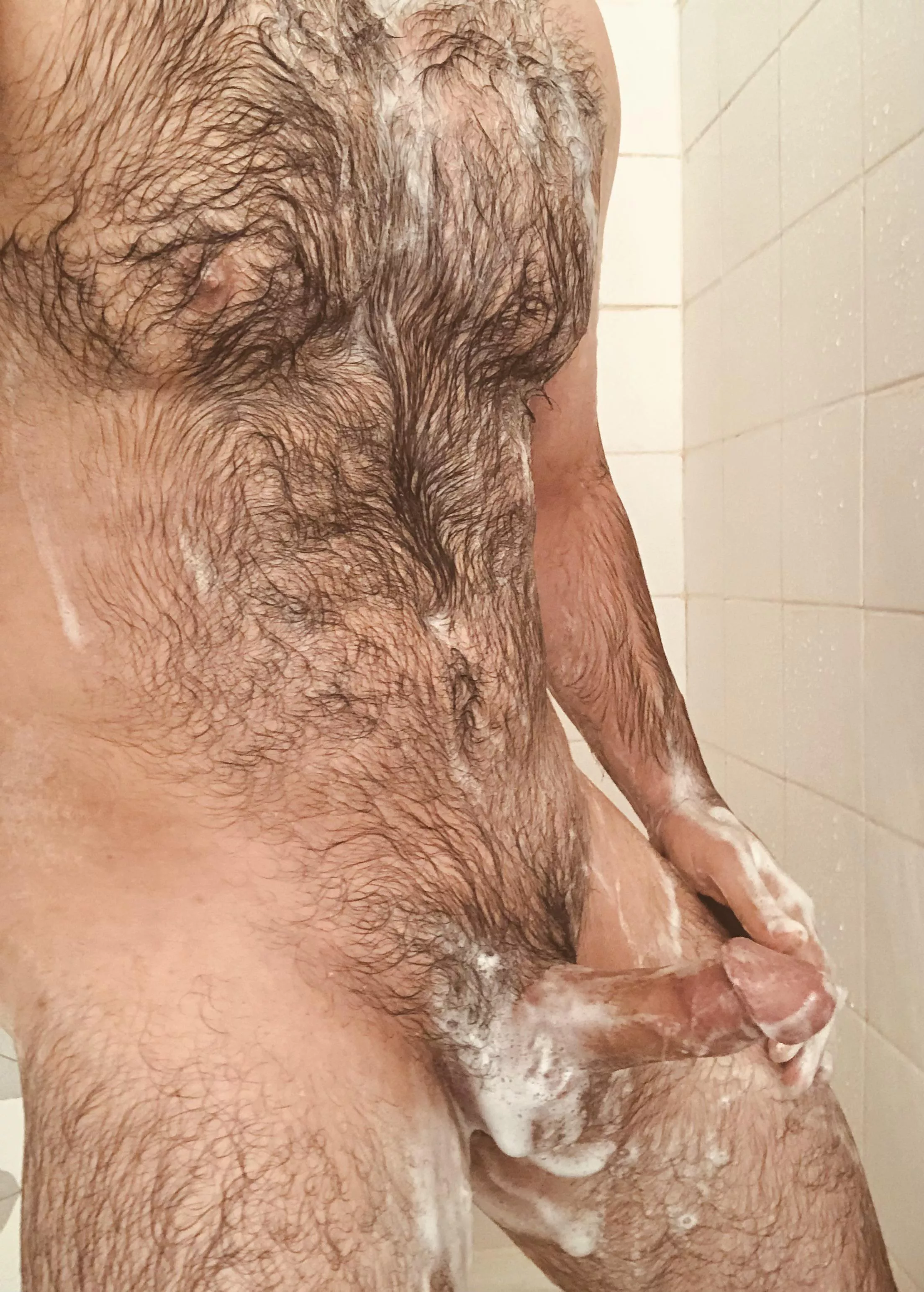 [46] Care to join this hairy dad in the shower! posted by danifun1980