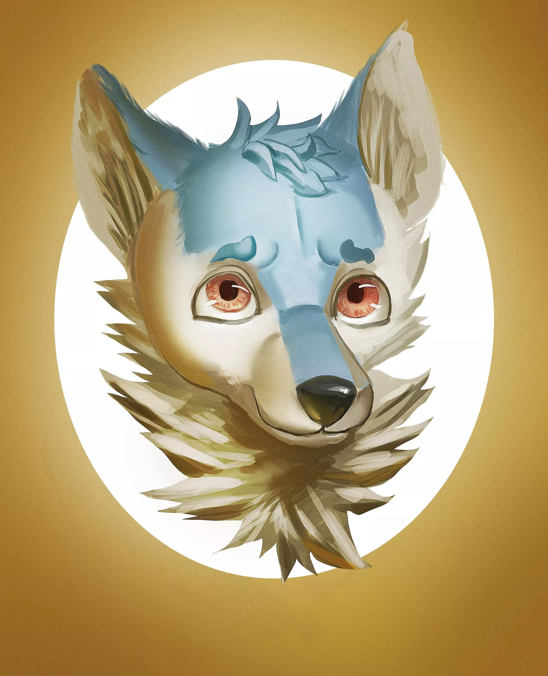 a furry icon (*￣3￣)╭ posted by LeonCoelhoArt