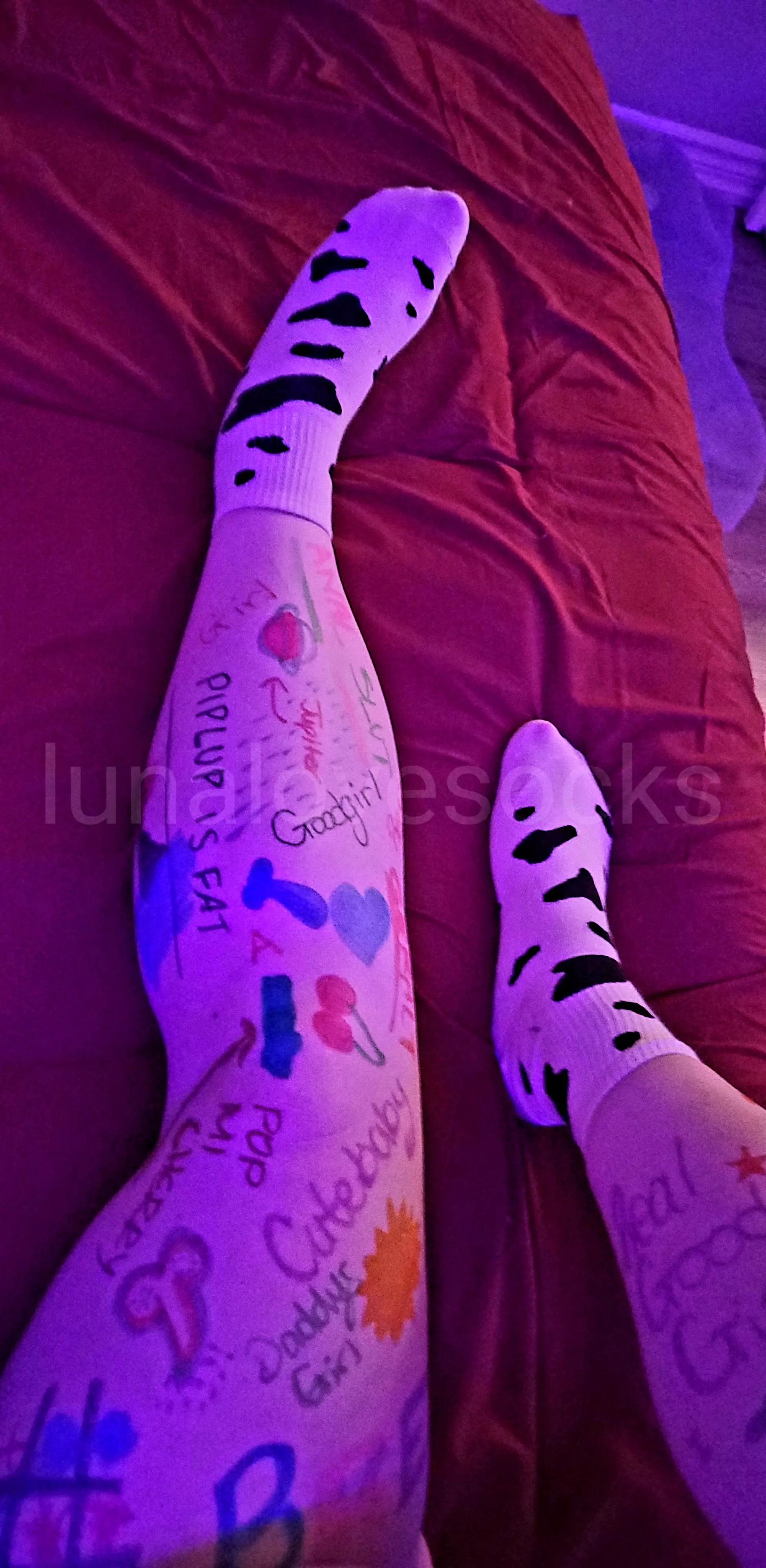 Achievement unlocked: Become a messy Sinful Sock Slut [OC] posted by foxxcii