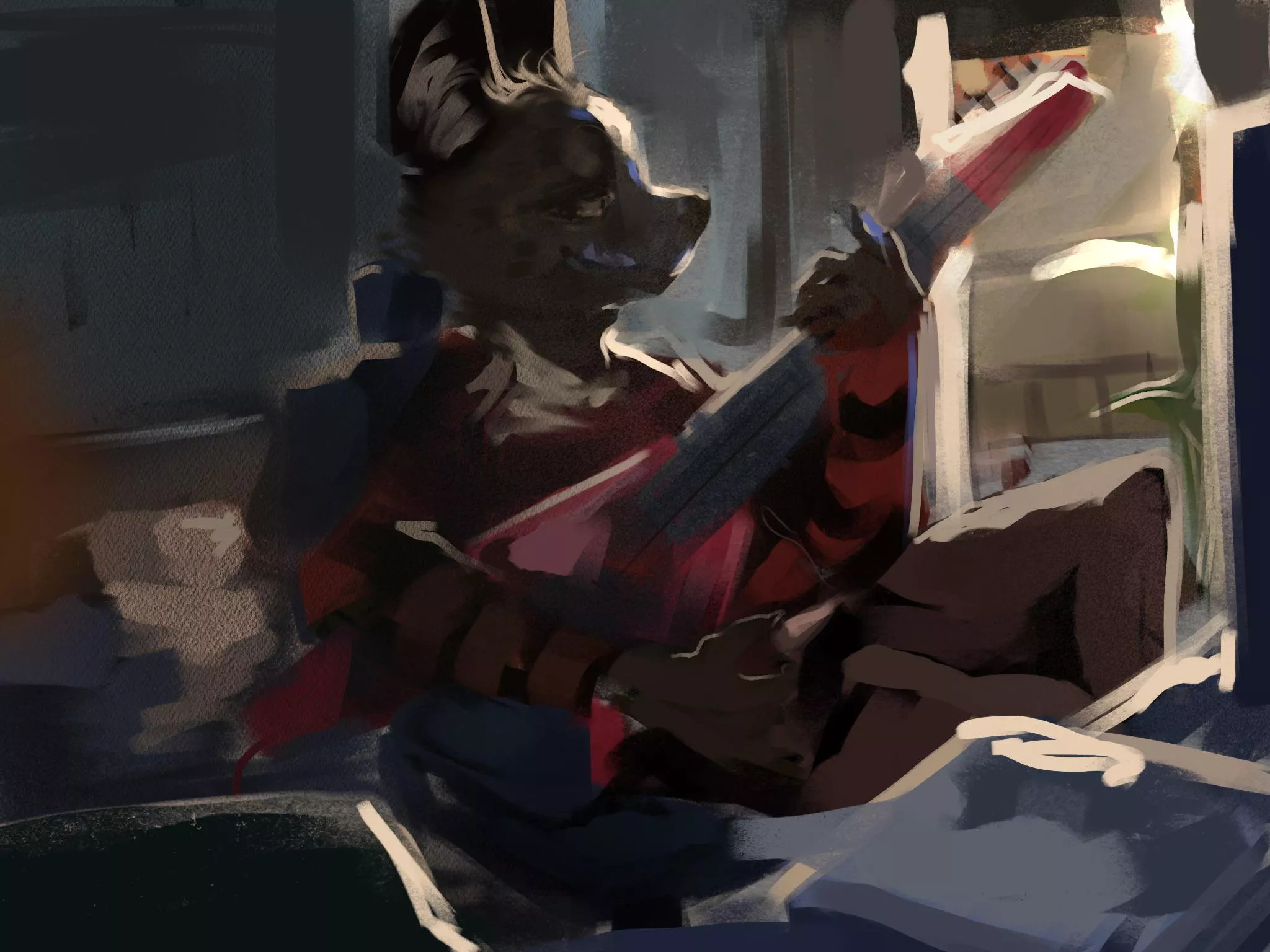 After work practice (Art by me) posted by realdud_bass