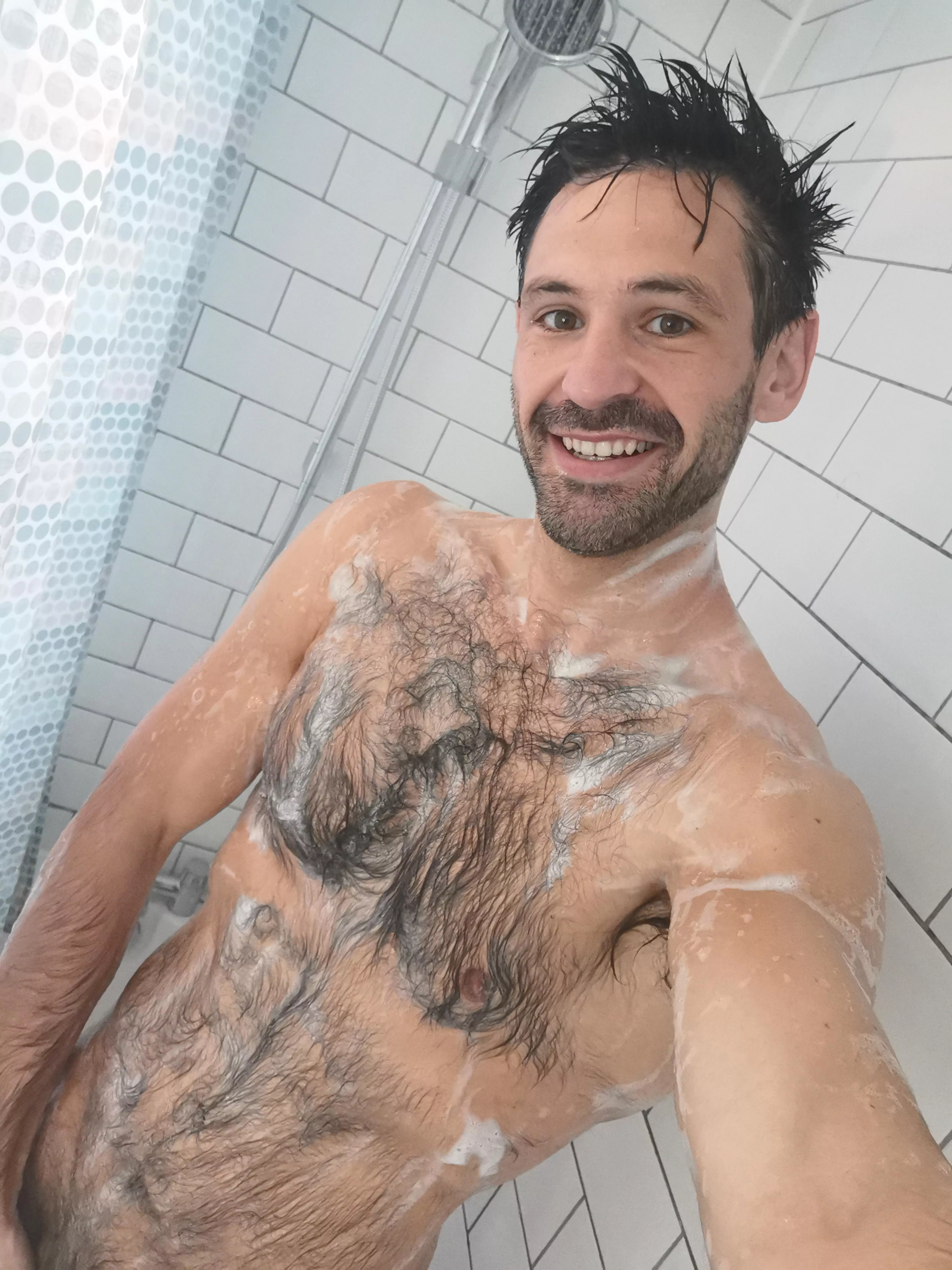 All lathered up ready for a rinse [35] posted by JamesG87uk