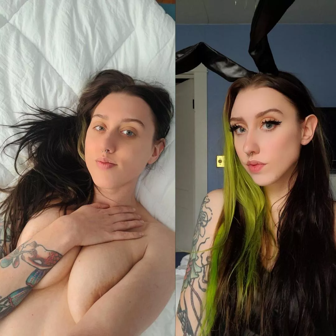 Am I still fuckable without makeup on? posted by GothWaifuX