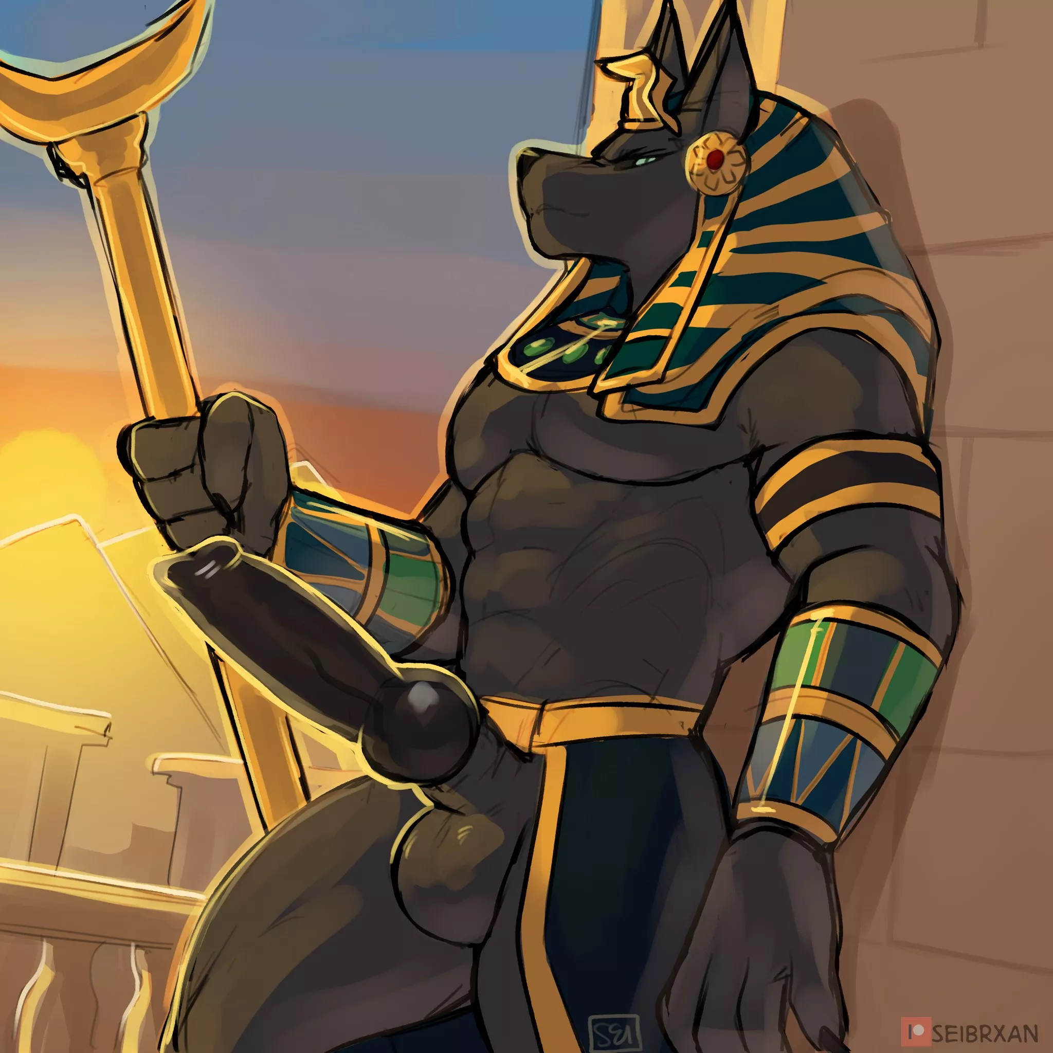 Anubis (seibrxan) posted by SparklyLizard