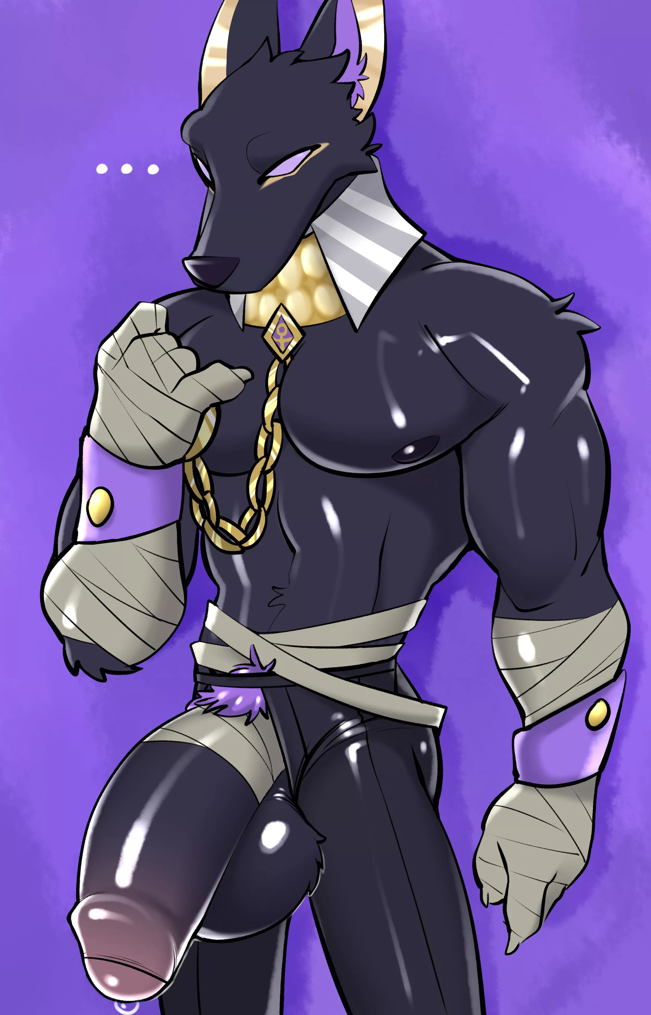 Anubis (Tsukie) posted by SparklyLizard