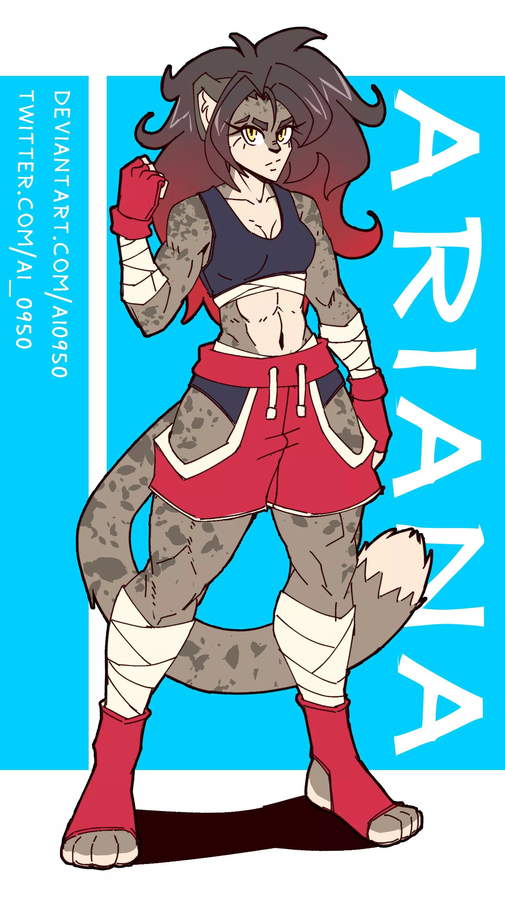 Ariana fighting outfit [my art] posted by a_iceslayer