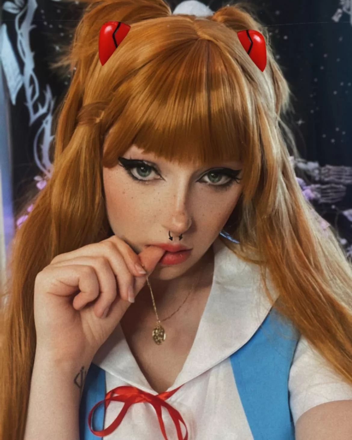 Asuka cosplay by me :D posted by sadhimezelduh