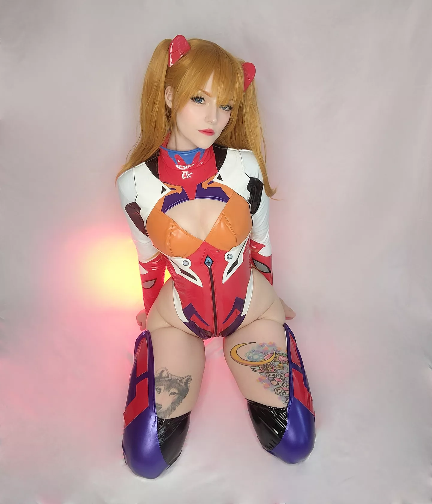 Asuka from Evangelion by PunziePyon posted by MilkChu_