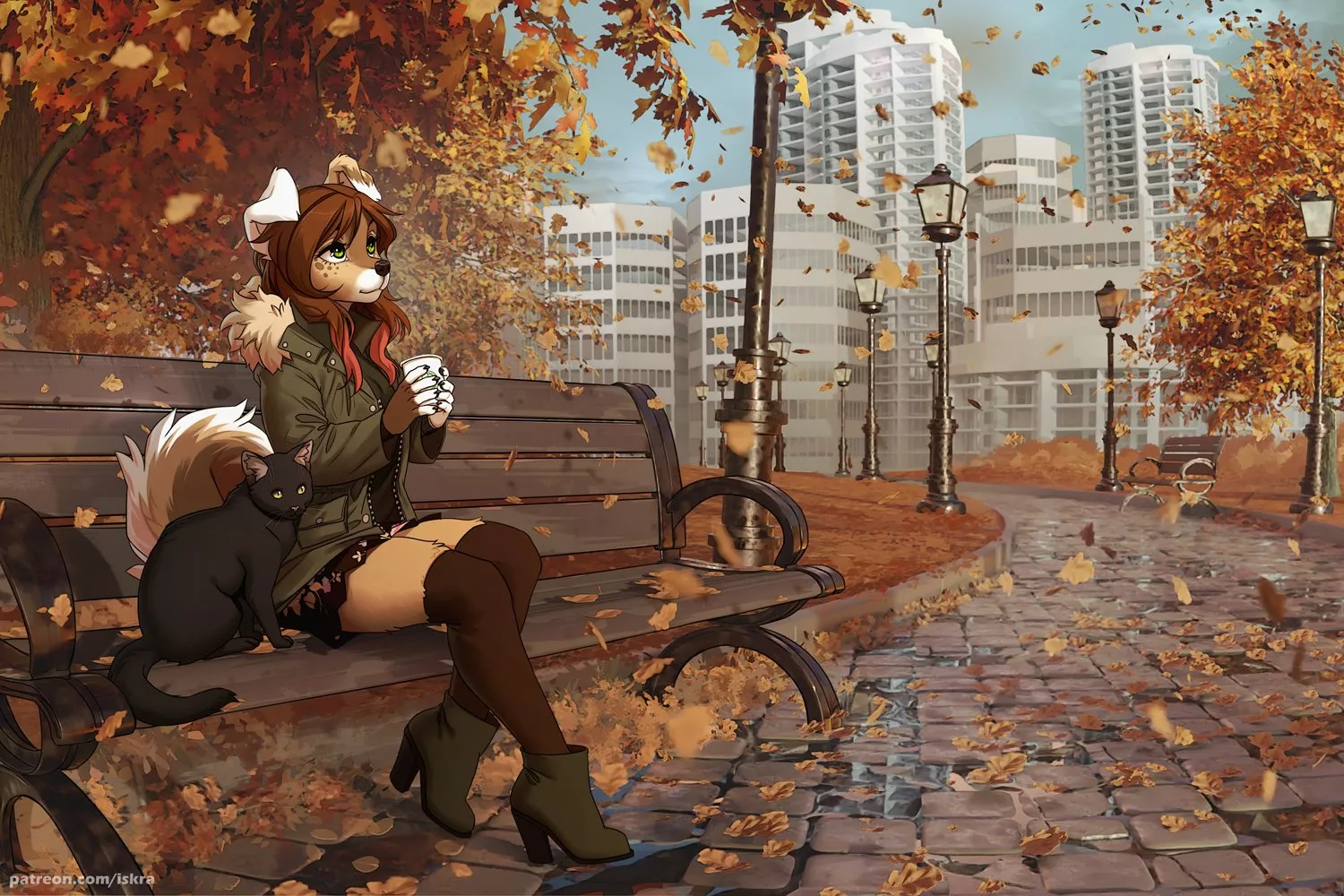 Autumn Day at the Park [art_iskra] posted by DL2828