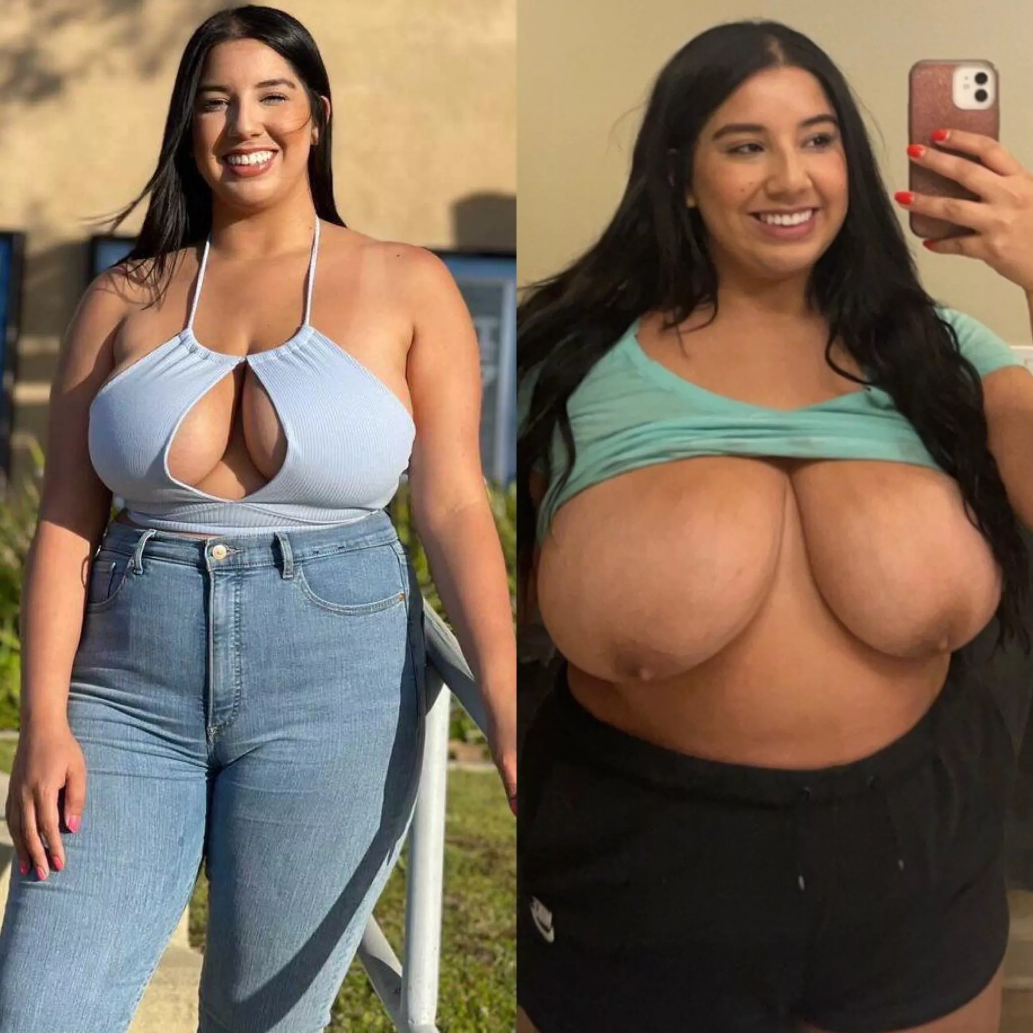 BBW latina with massive tits posted by ForbiddenRedditt