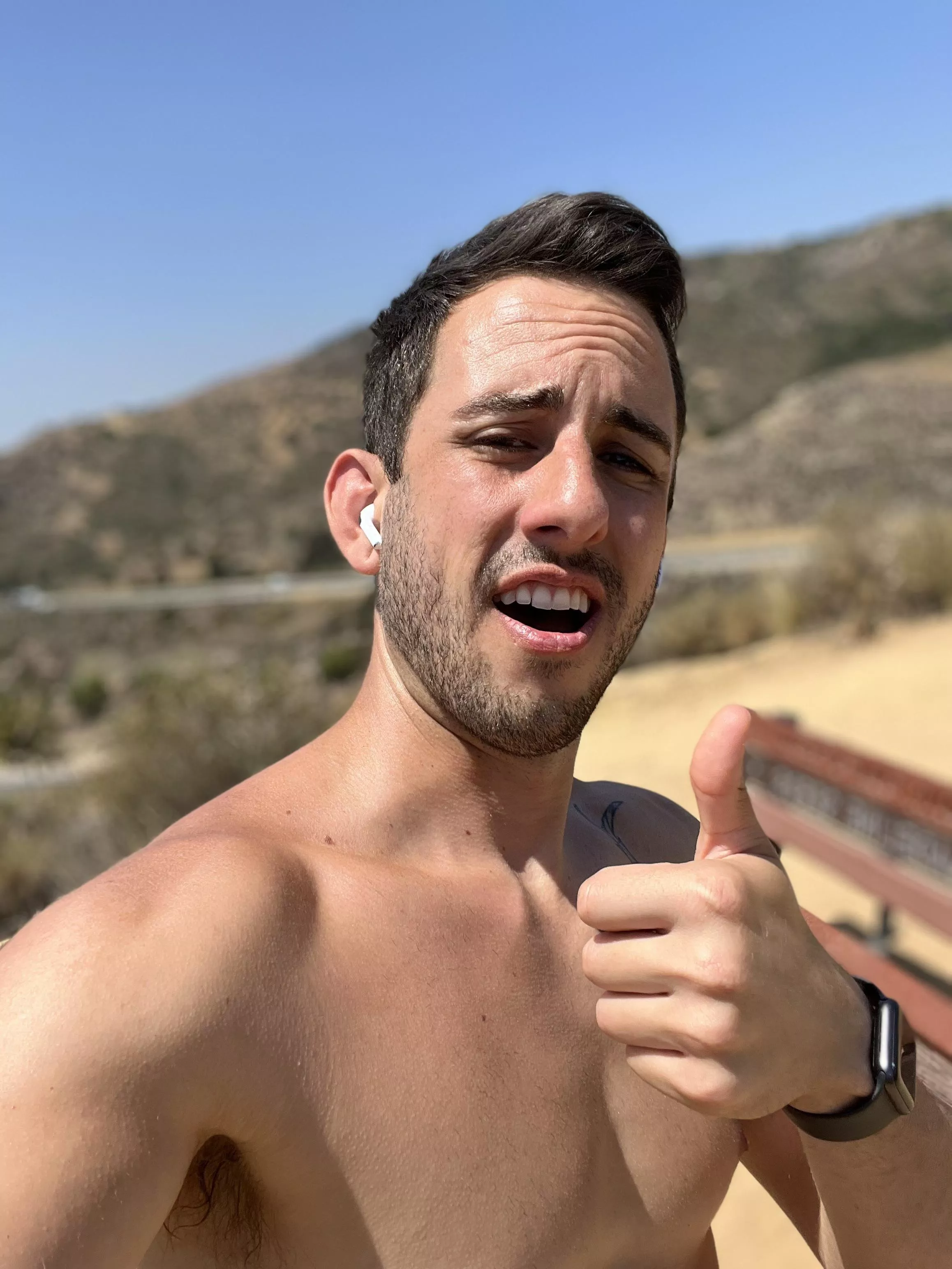 Beautiful day for a hike ☀️ hey bros! posted by crispis1