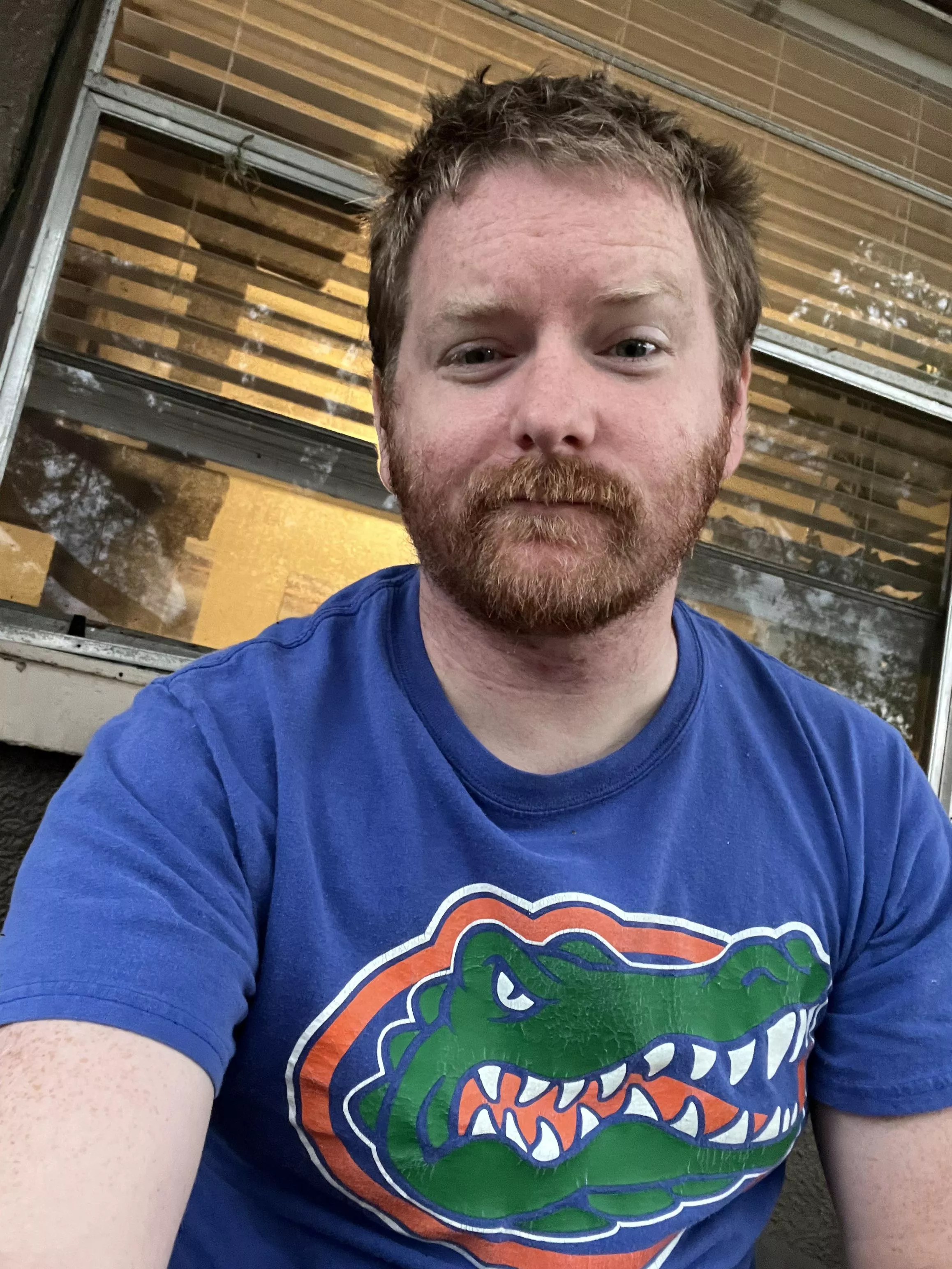 Bed head me causally waiting on the storms to roll in. posted by thundere59