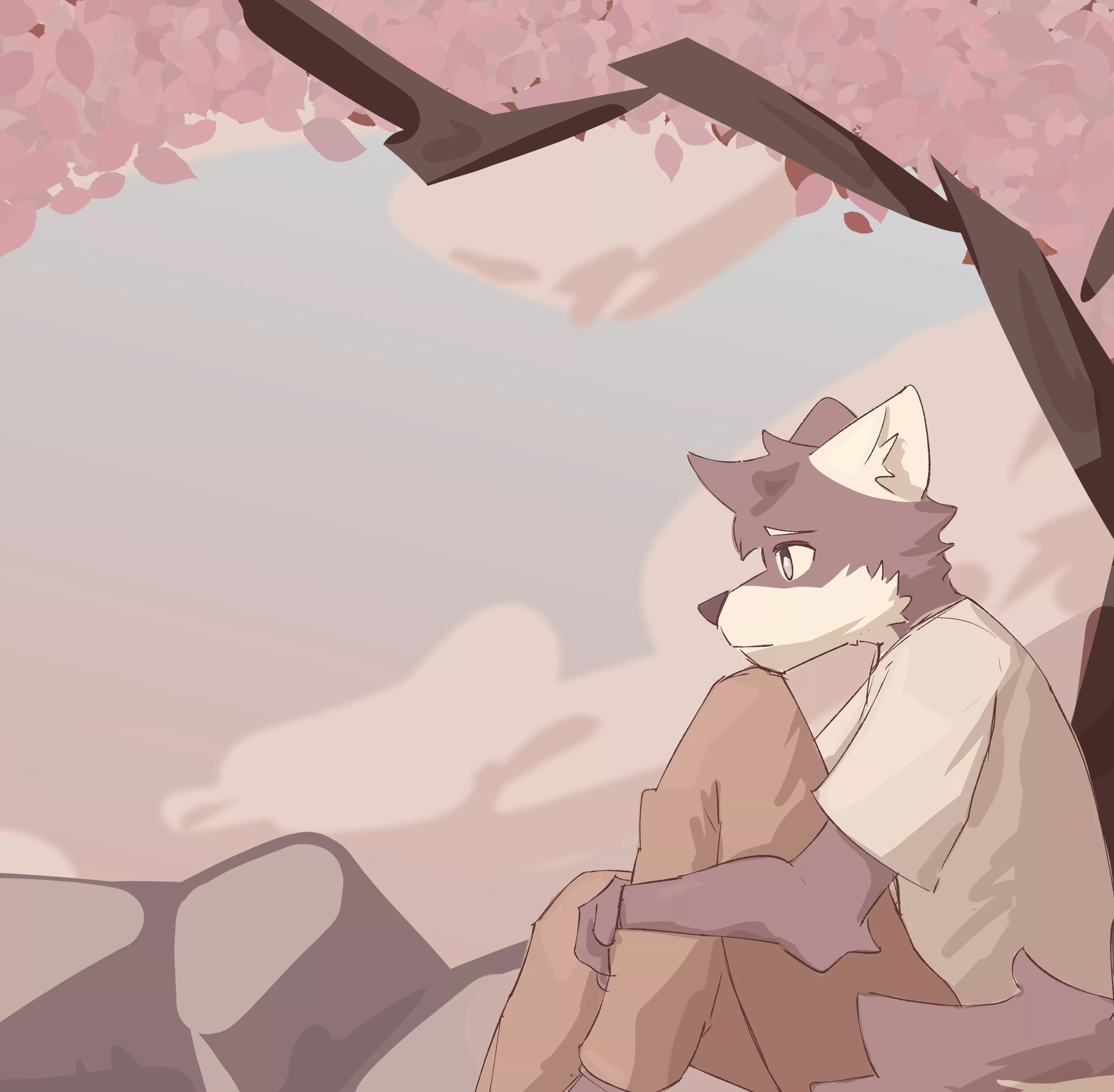 Been feeling a bit melancholic recently (me) posted by idofurryart