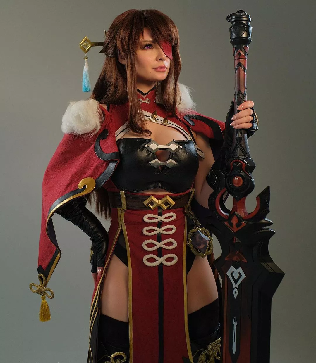 Beidou (Genshin Impact), cosplay by JannetIncosplay.~ posted by JannetIncosplay