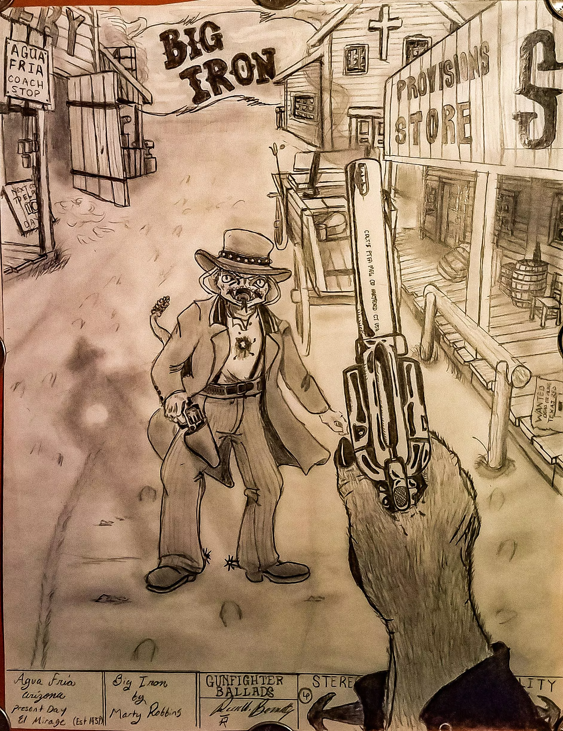 Big Iron [Marty Robbins] (By me/Bar_R_Arts) posted by TankerPenus