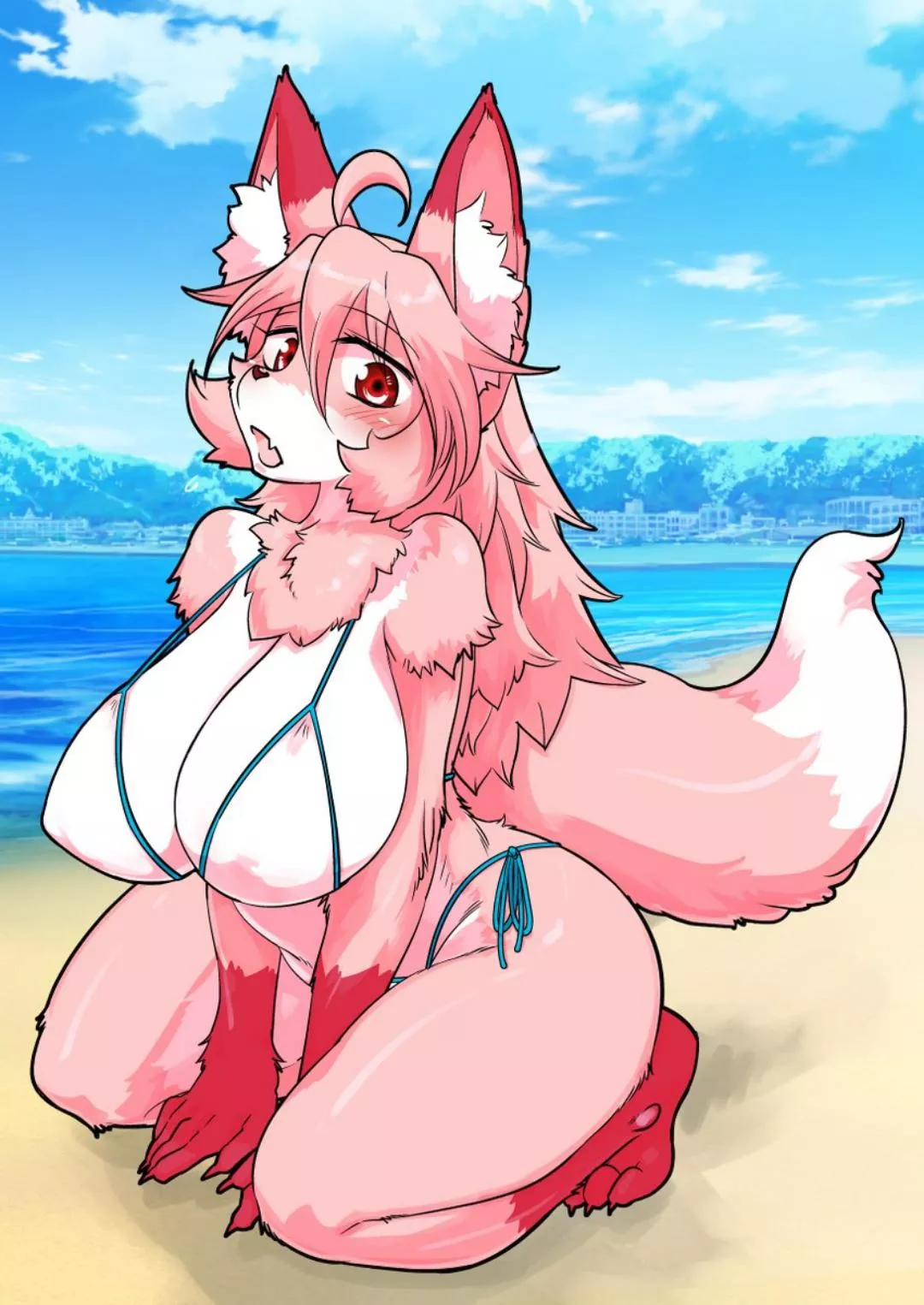 Bitch on the beach! [F] (Kazuhiro) posted by kevin_okay