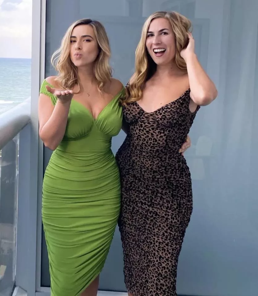 Blonde friends in tight dresses posted by swordmastax10