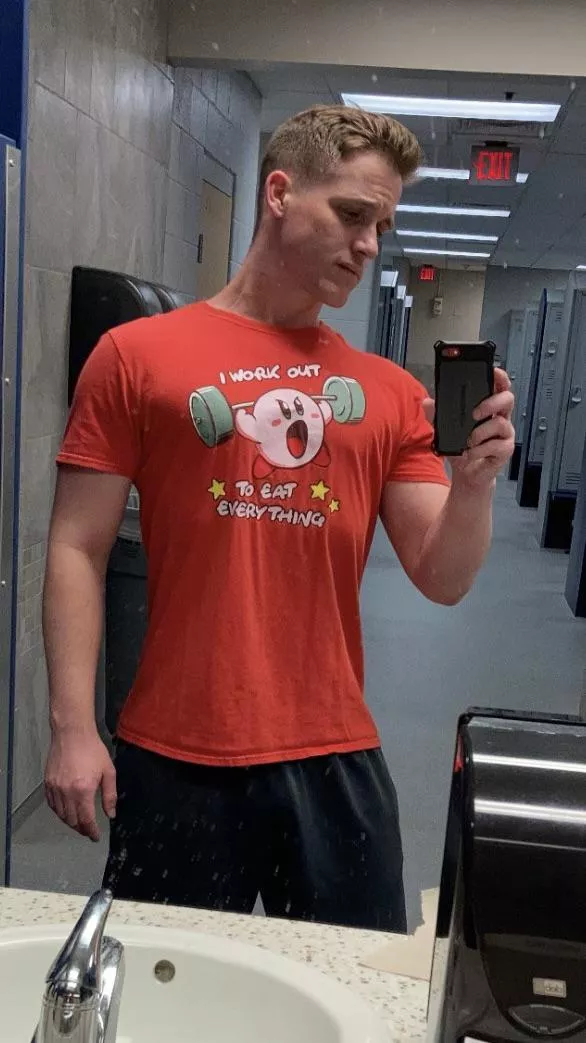 But like, why is my gym mirror always so dirty? posted by ConflictBoB