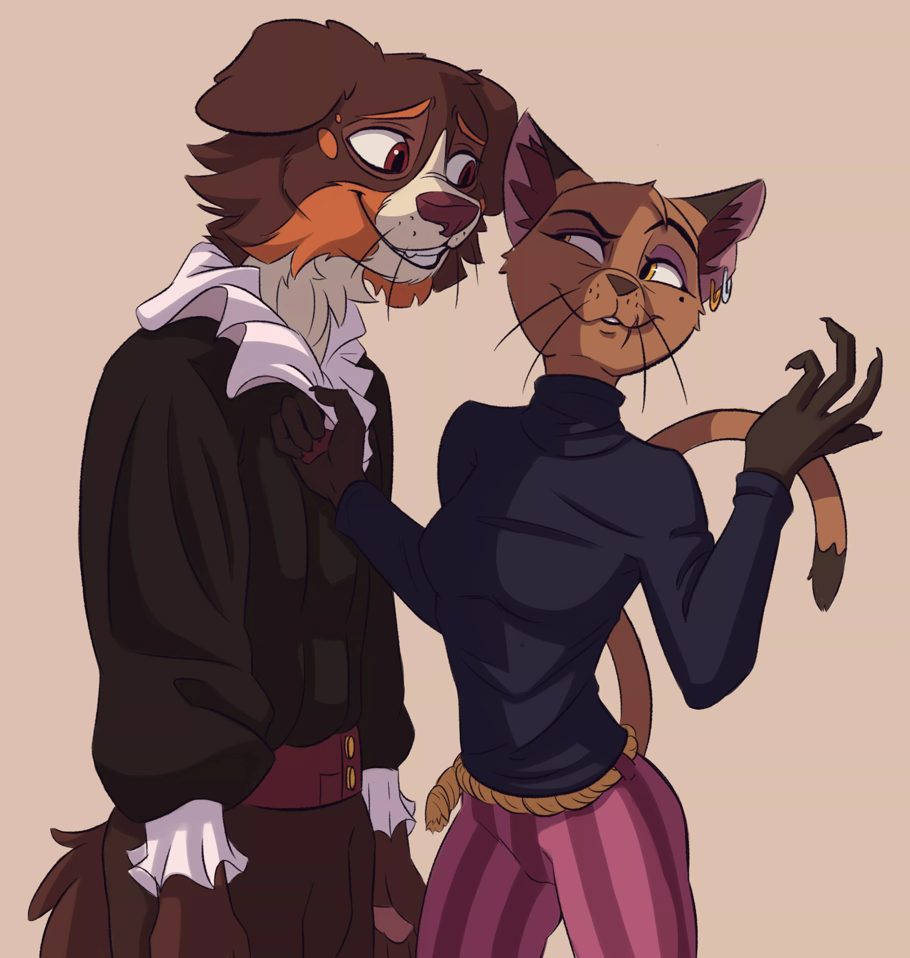 Cal & Livia ~ Art by me 🍪 posted by Galinn-Arts