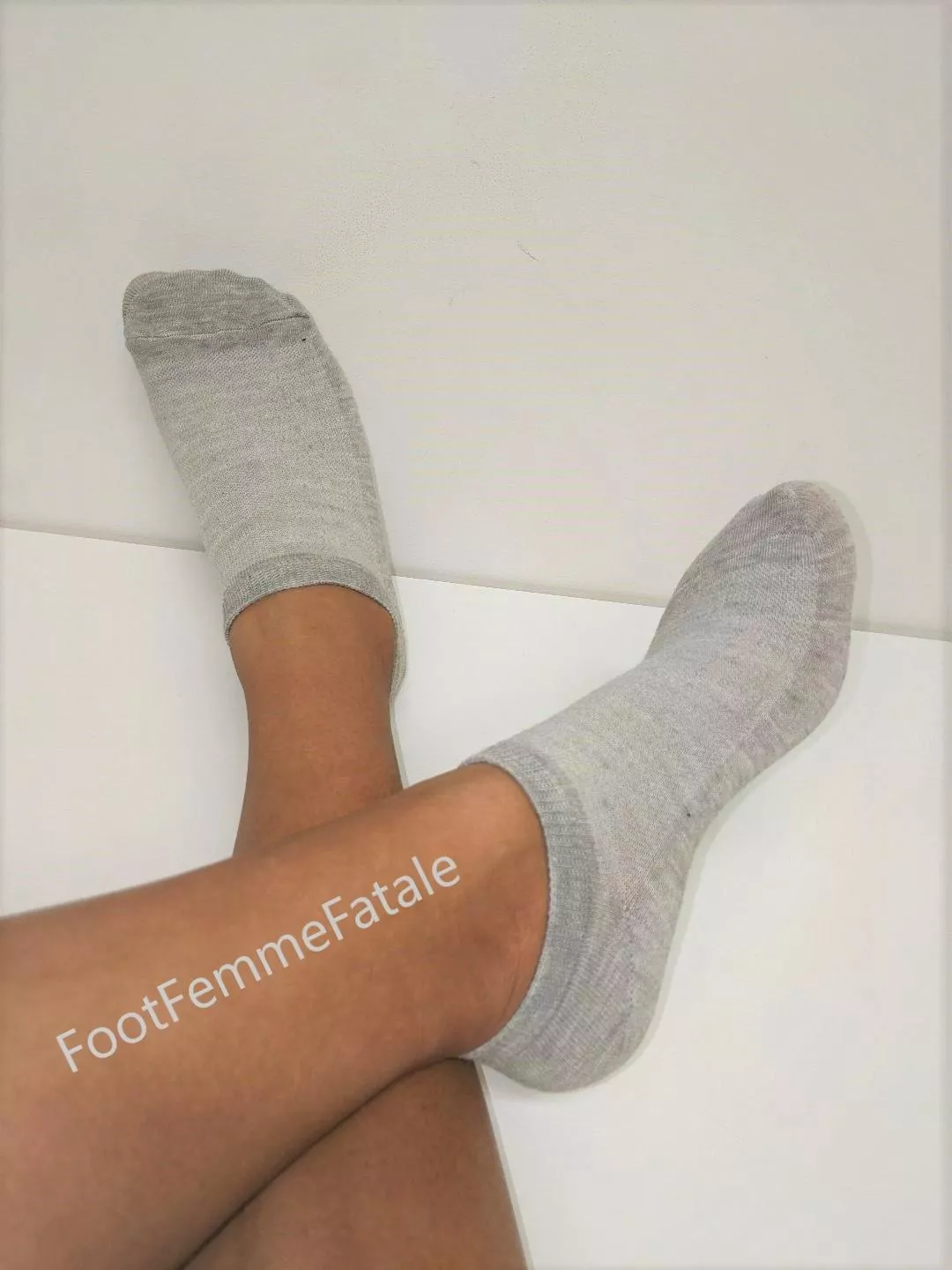 Can you please help me remove these delicious ankle socks? 😘 posted by FootFemmeFatale