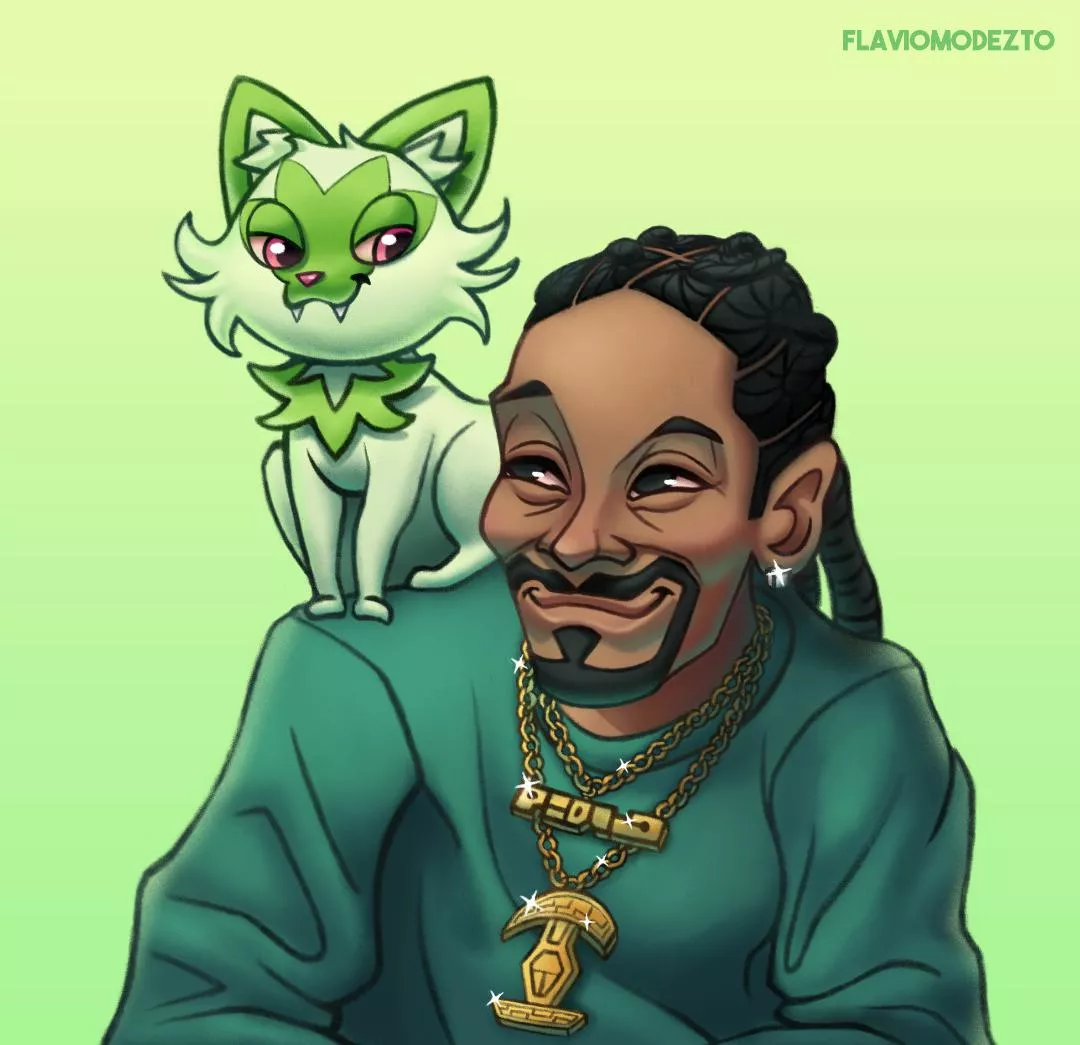 Cat & Dogg (commission by Flaviomodezto) posted by Lil_Melon87