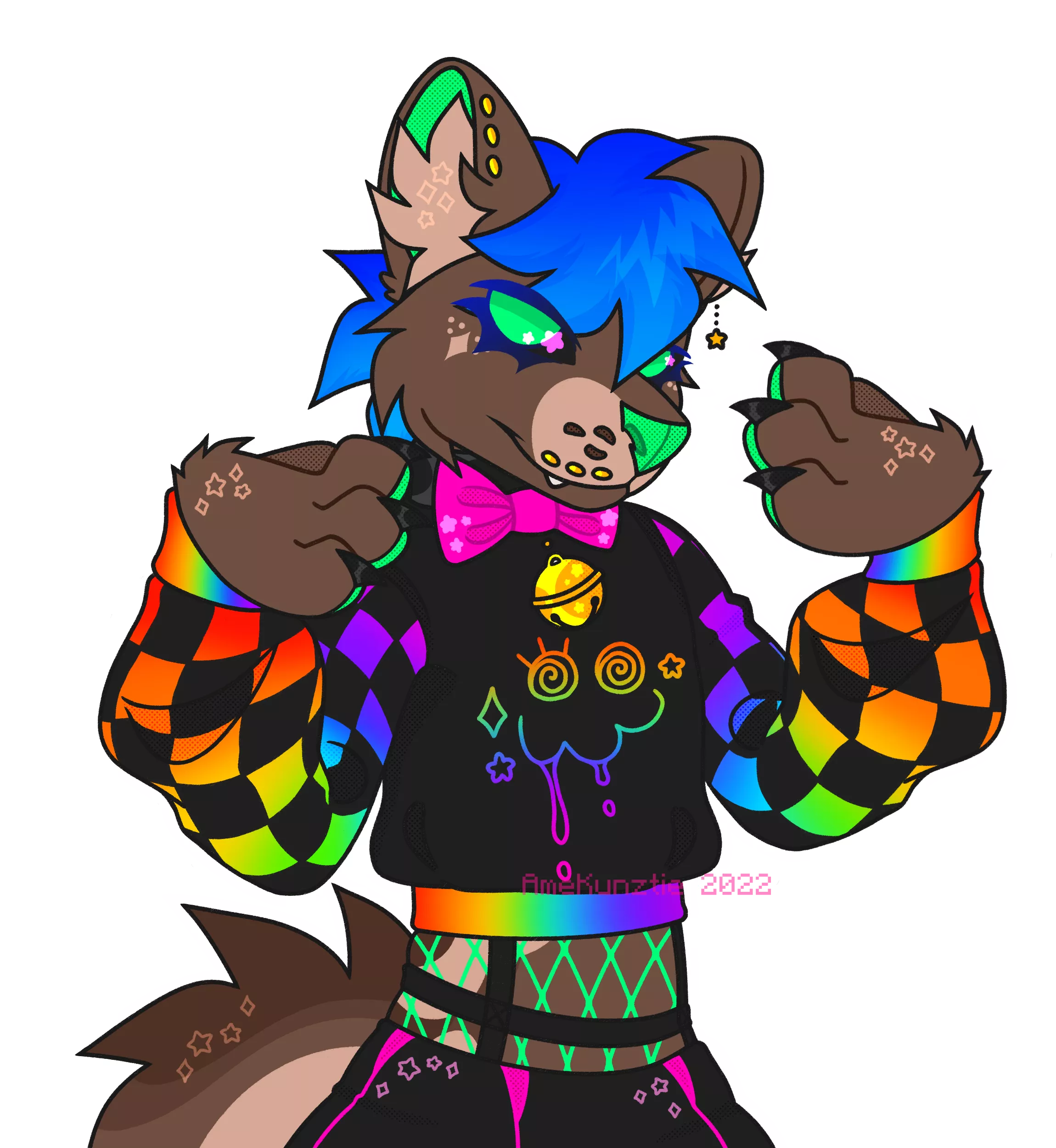 Colorful boy :D (art by me Twitter @AmeKunzite) posted by LiquidLemonCow