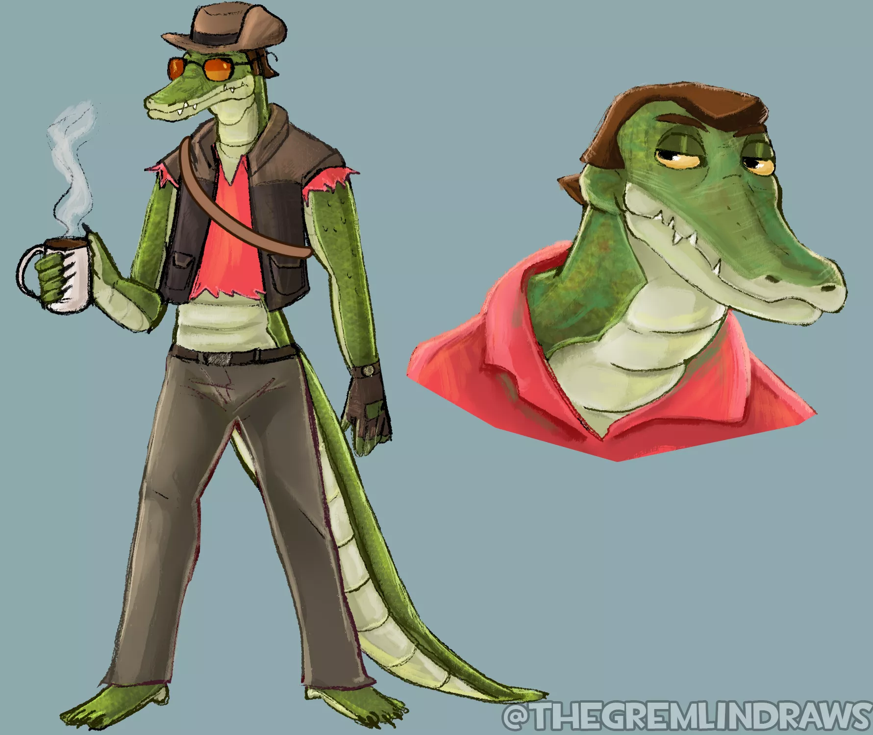 Crocodile Sniper (art by me) posted by DontReadIfYourABitch