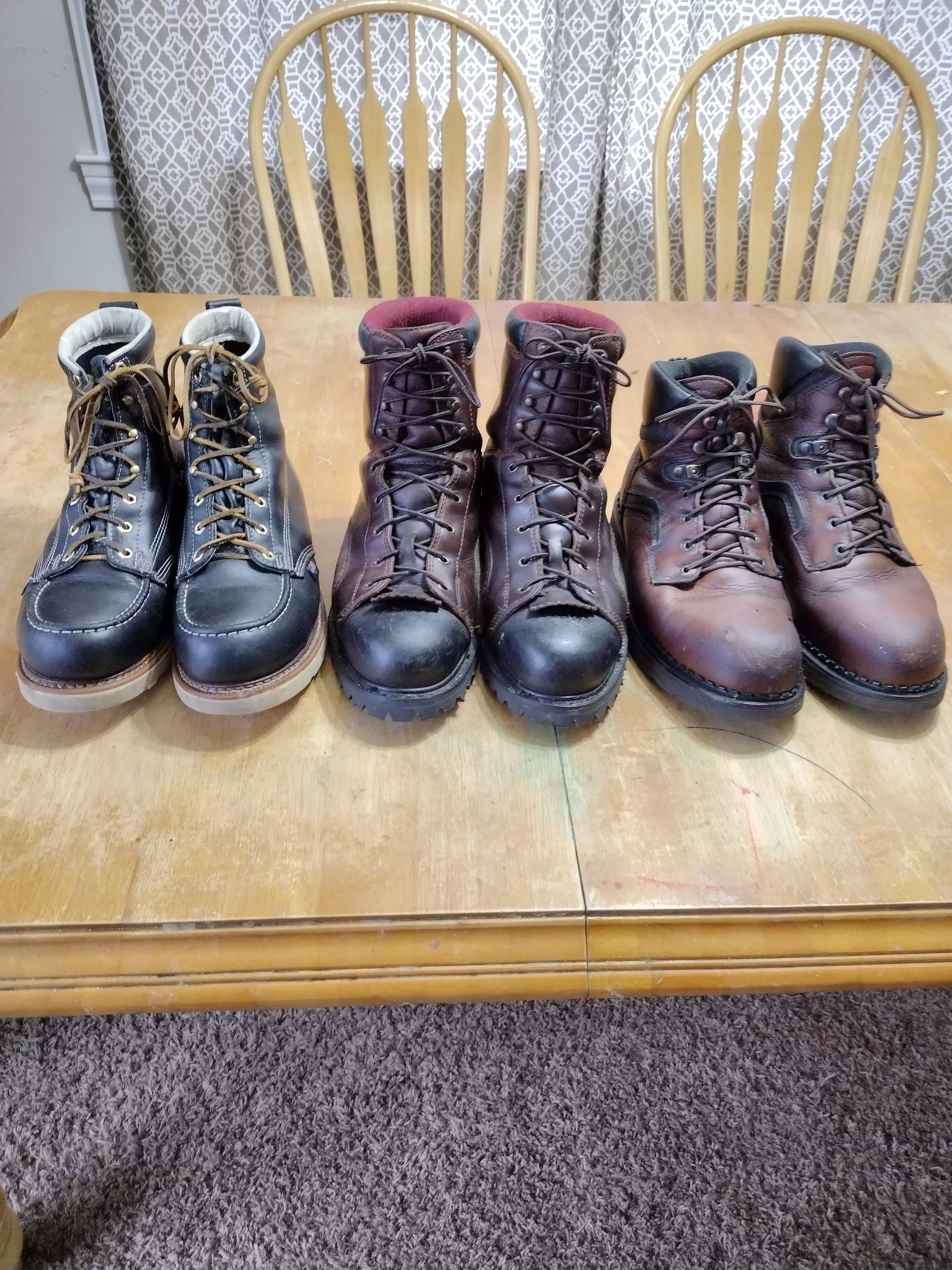 Current work boots status posted by TroN-0074