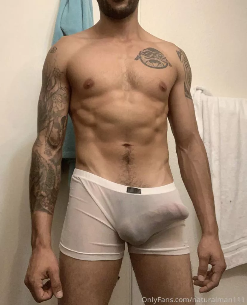 Do you like a thick cock in sheer briefs?? 28/ posted by naturalman11111