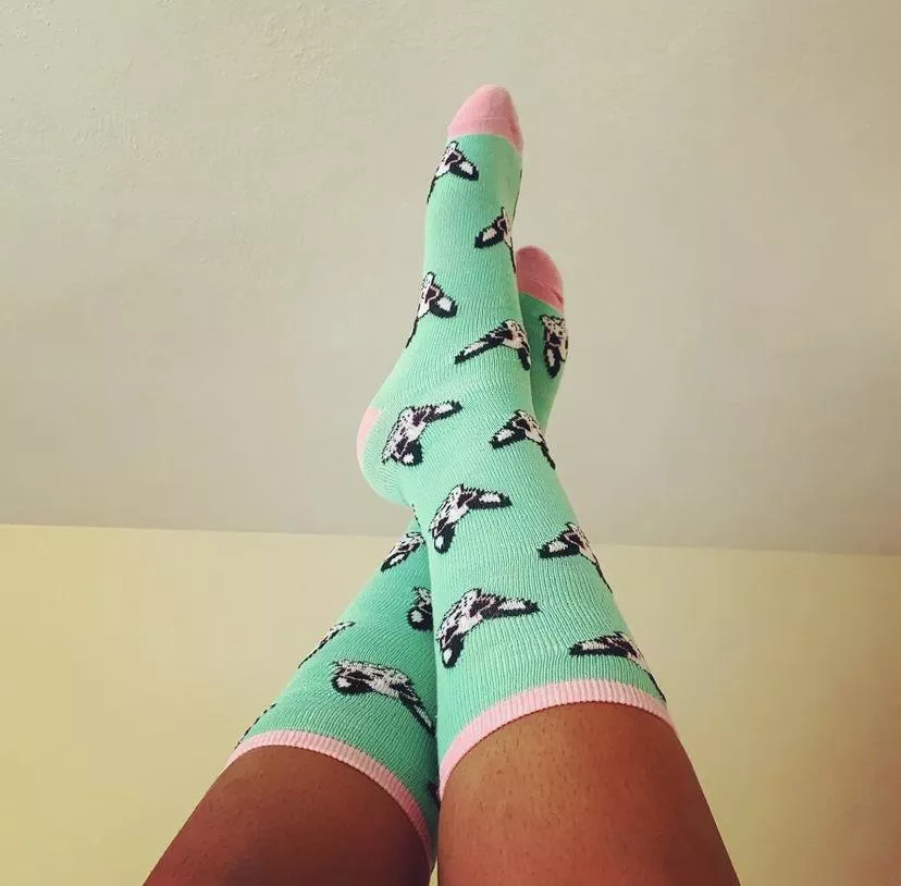 Do you like my sock? posted by Mariesoles01