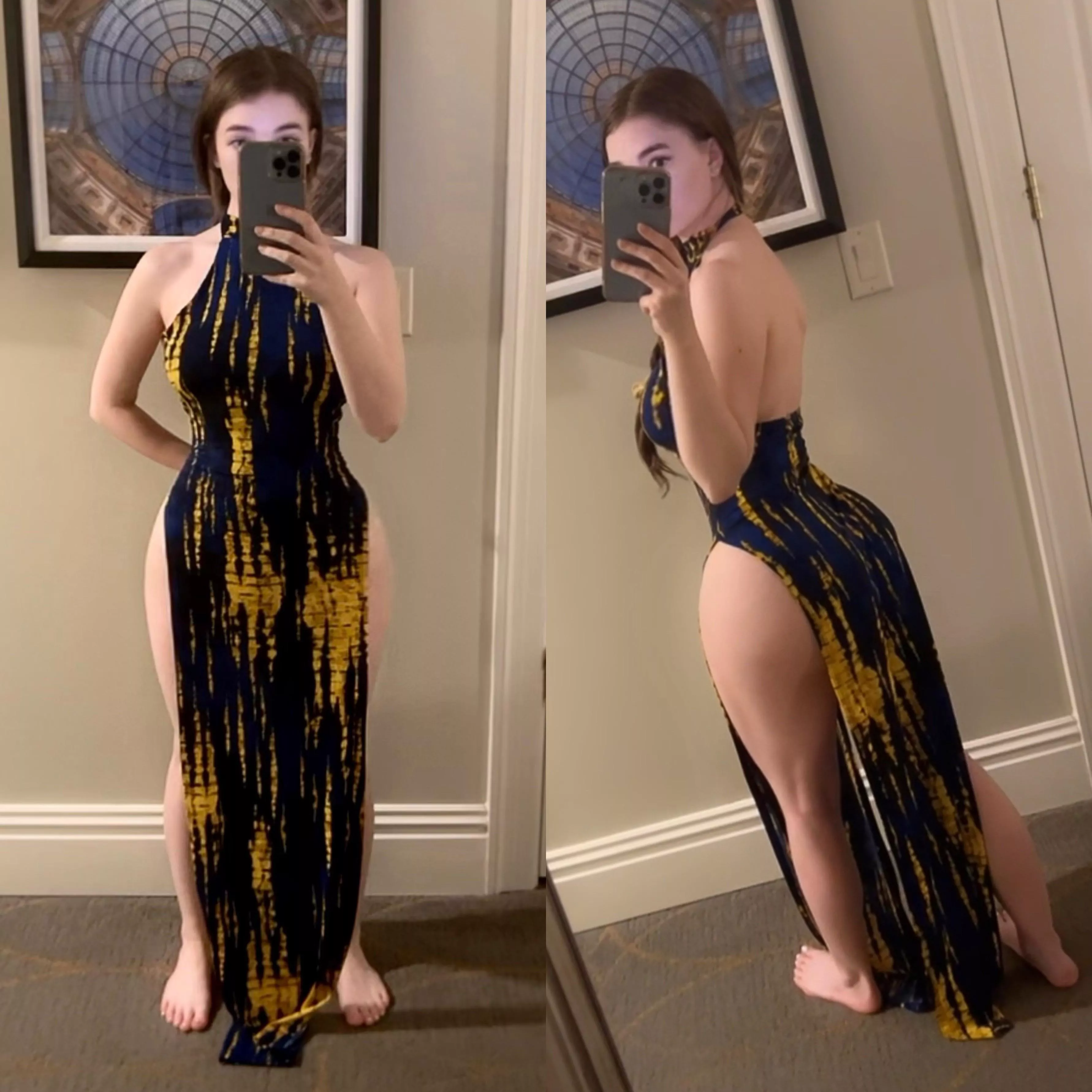 Do you like the front or back of this dress more? posted by realprettyangel