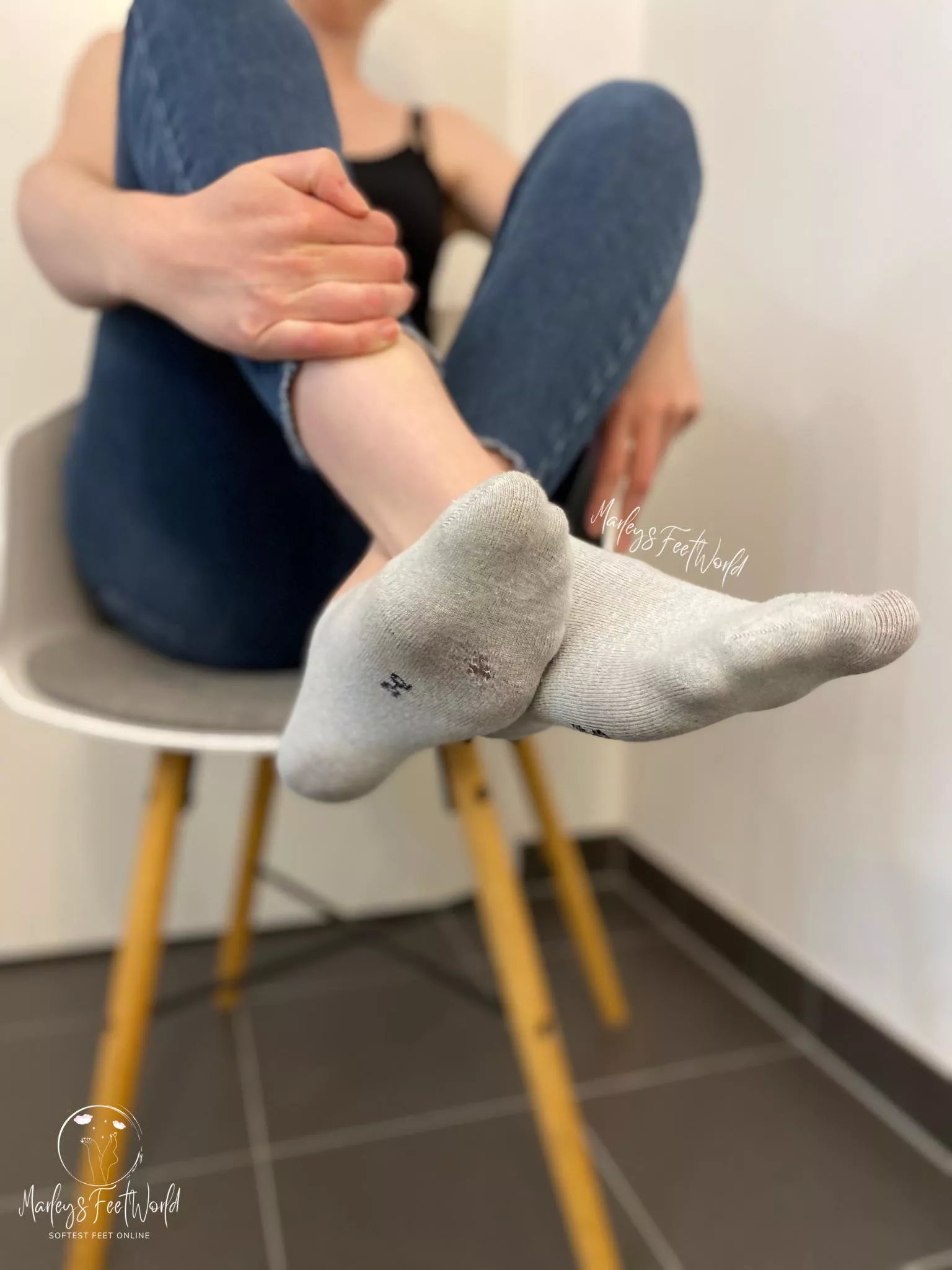 Do you think i wore them to long? 😇 posted by MarleysFeetWorld