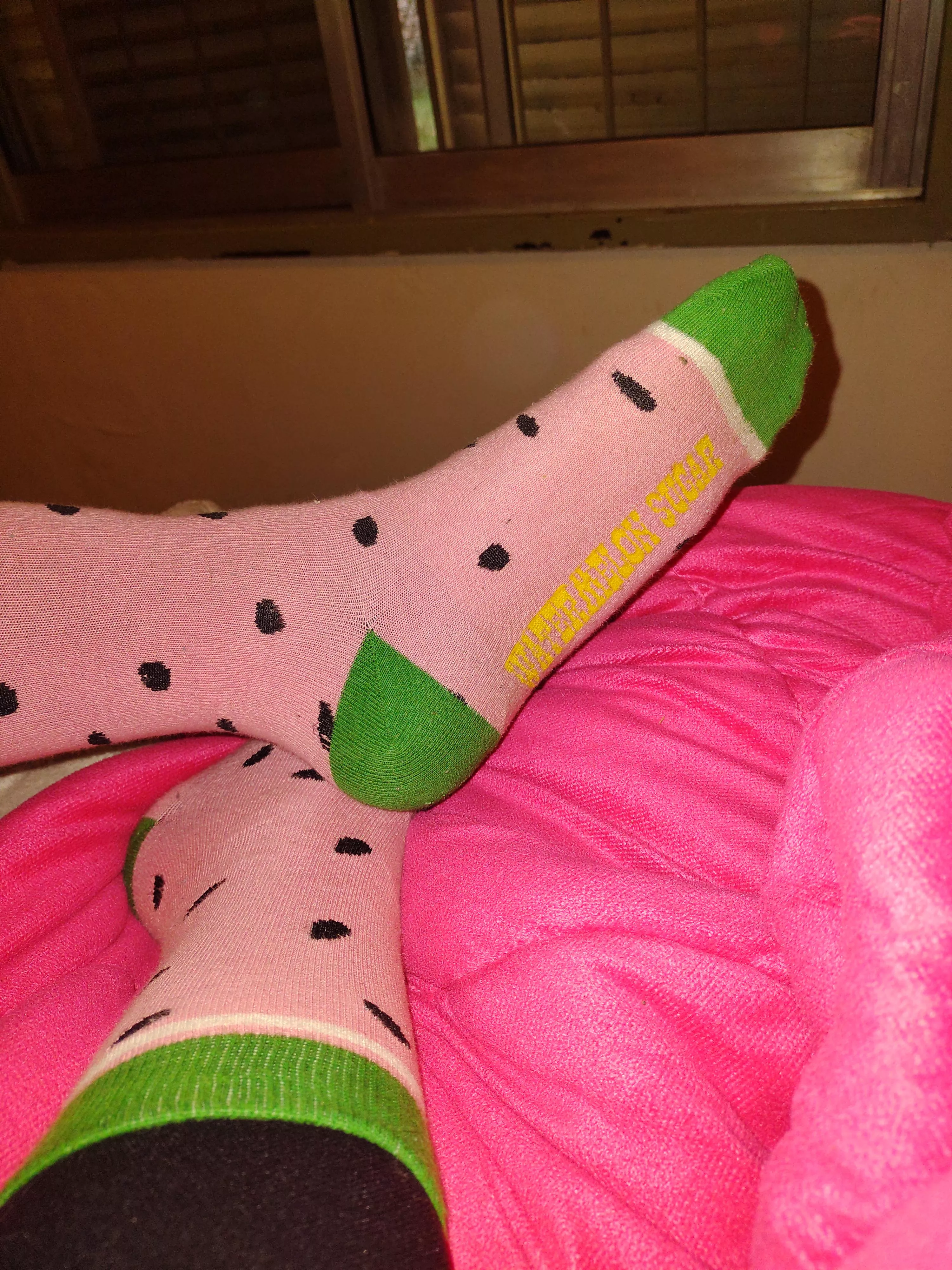 Dont you love this watermelon socks? 🤩 posted by tastymila_