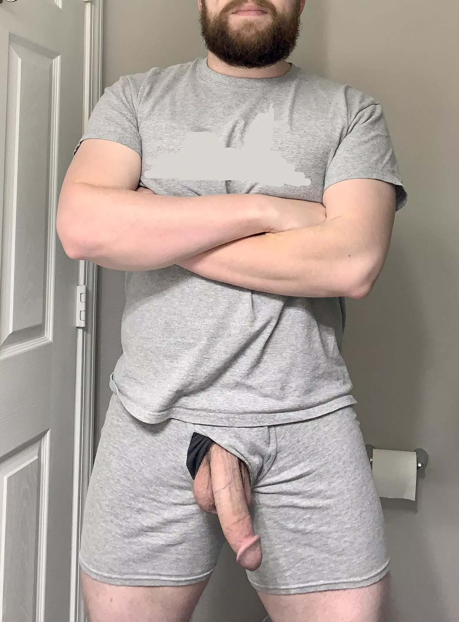 Down to a t-shirt and briefs. [35] posted by icytonight600