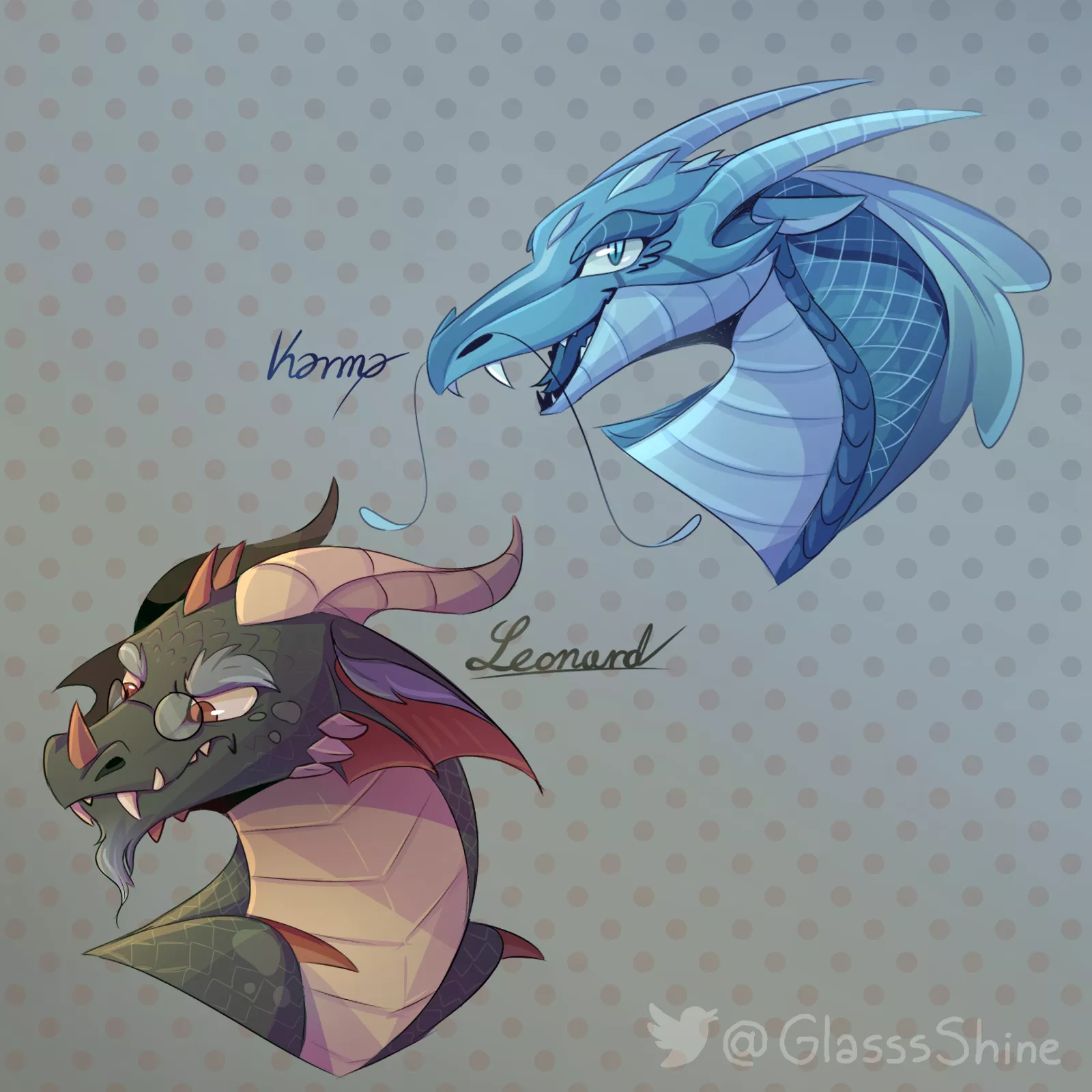 Dragon lads [by me] posted by GlassShine