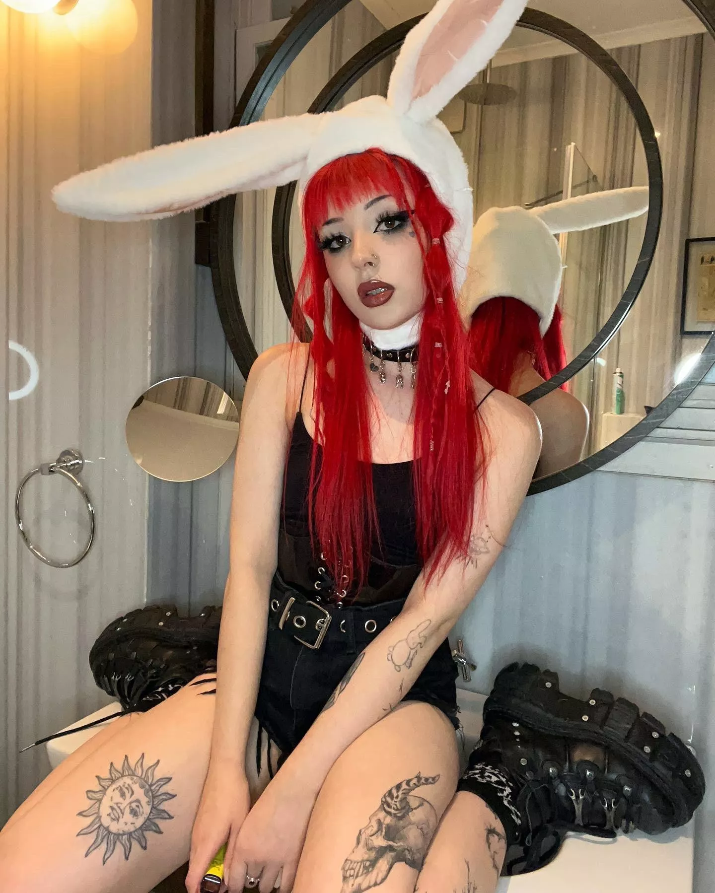 Easter bunny looking a lil different this year ðŸ‡ posted by frgljulss