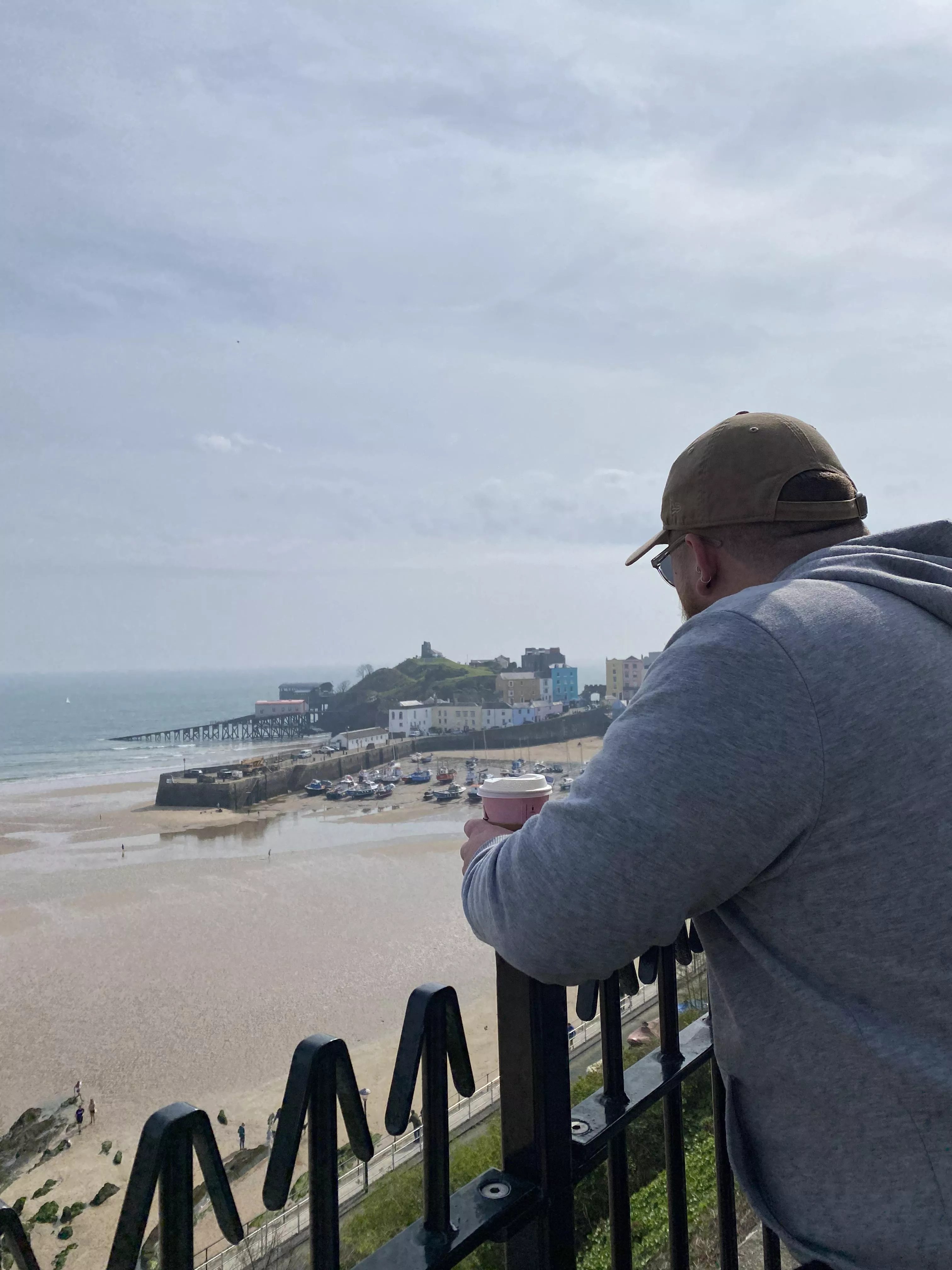 Enjoying a coffee by the sea on my birthday posted by MrFoo95