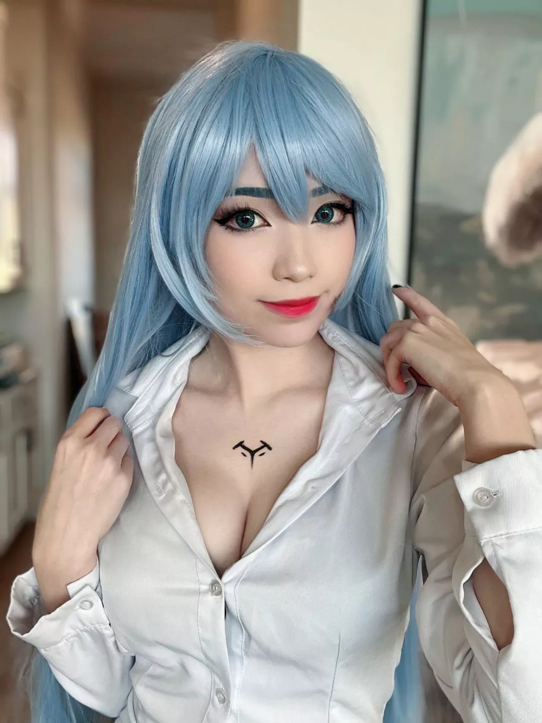 Esdeath by Emiru posted by g4m3r_gh0ul