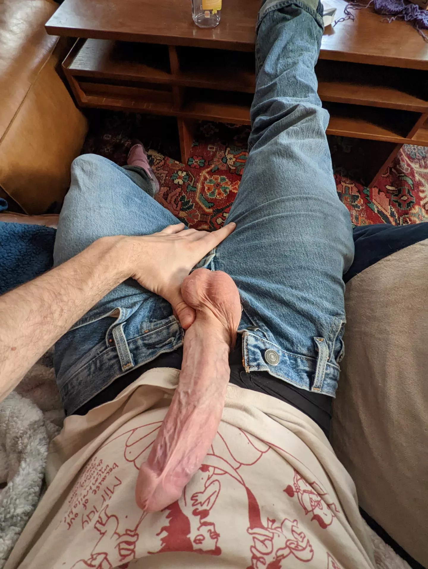 feel free to reach in my jeans whenever! posted by No_Wheel8130