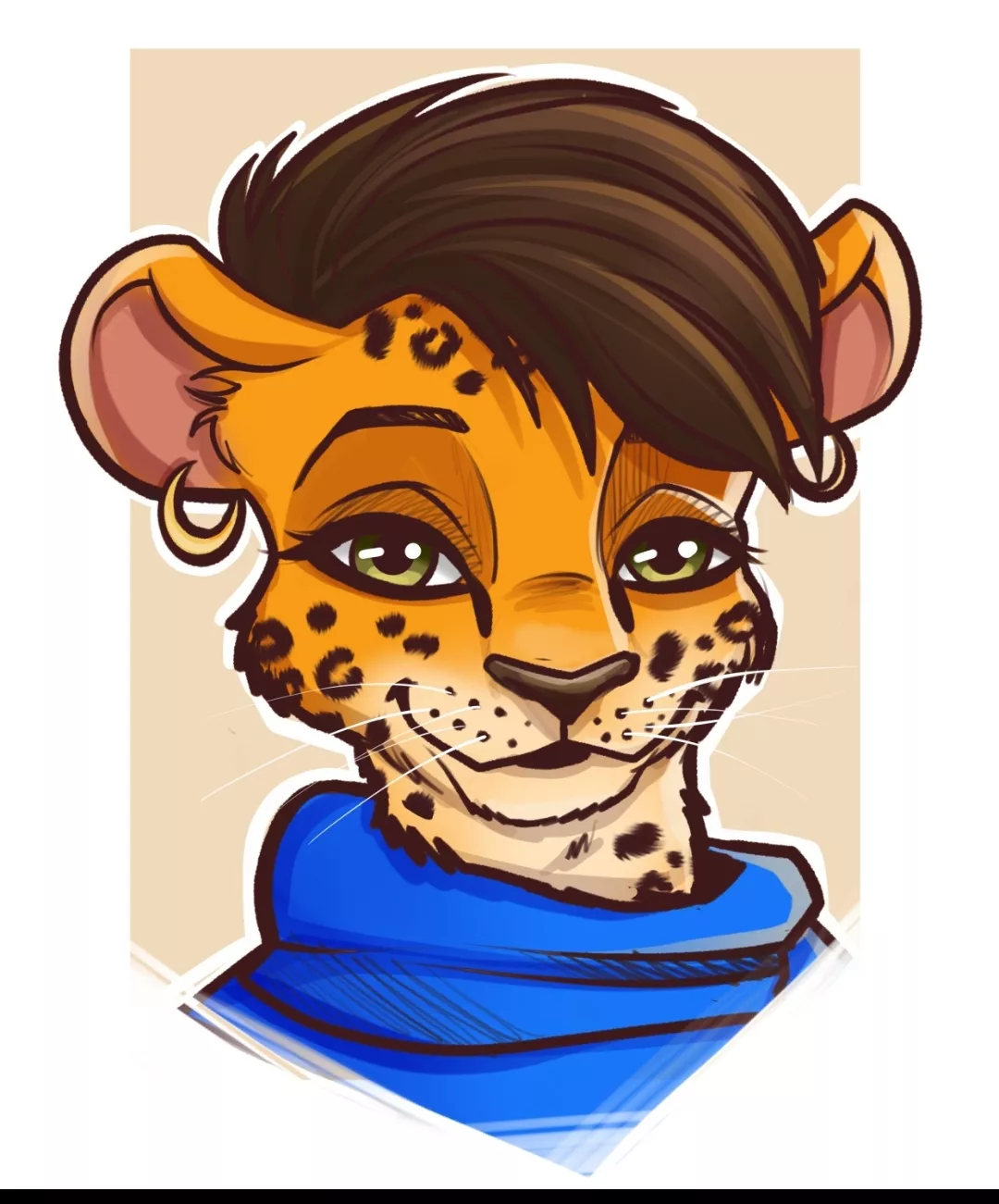 Finished headshot commission, what do you think? [Commissions are open ] posted by ainoaine