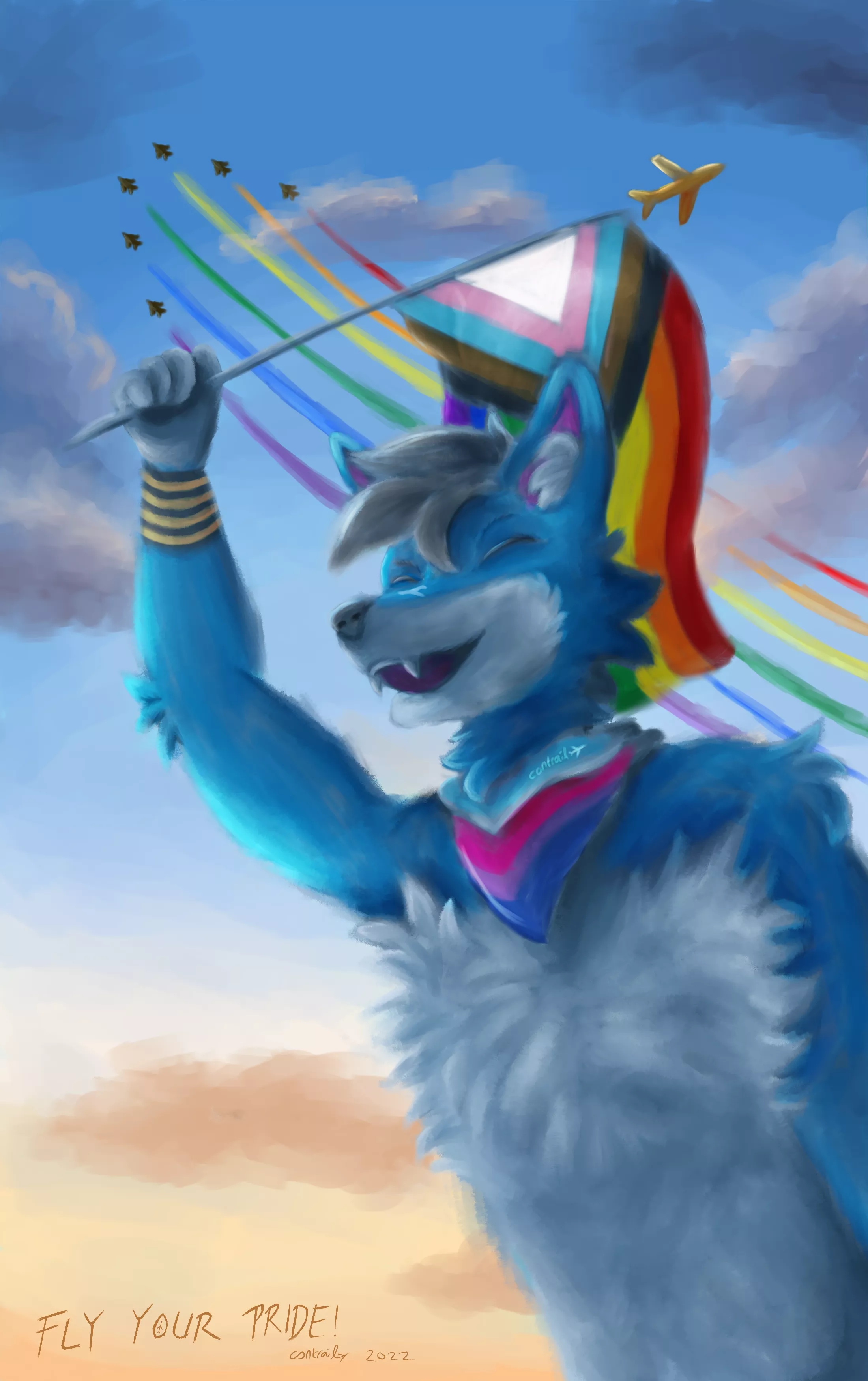 Fly your Flag, Fly your Dreams 🌈 (by me) posted by WanTjhen777