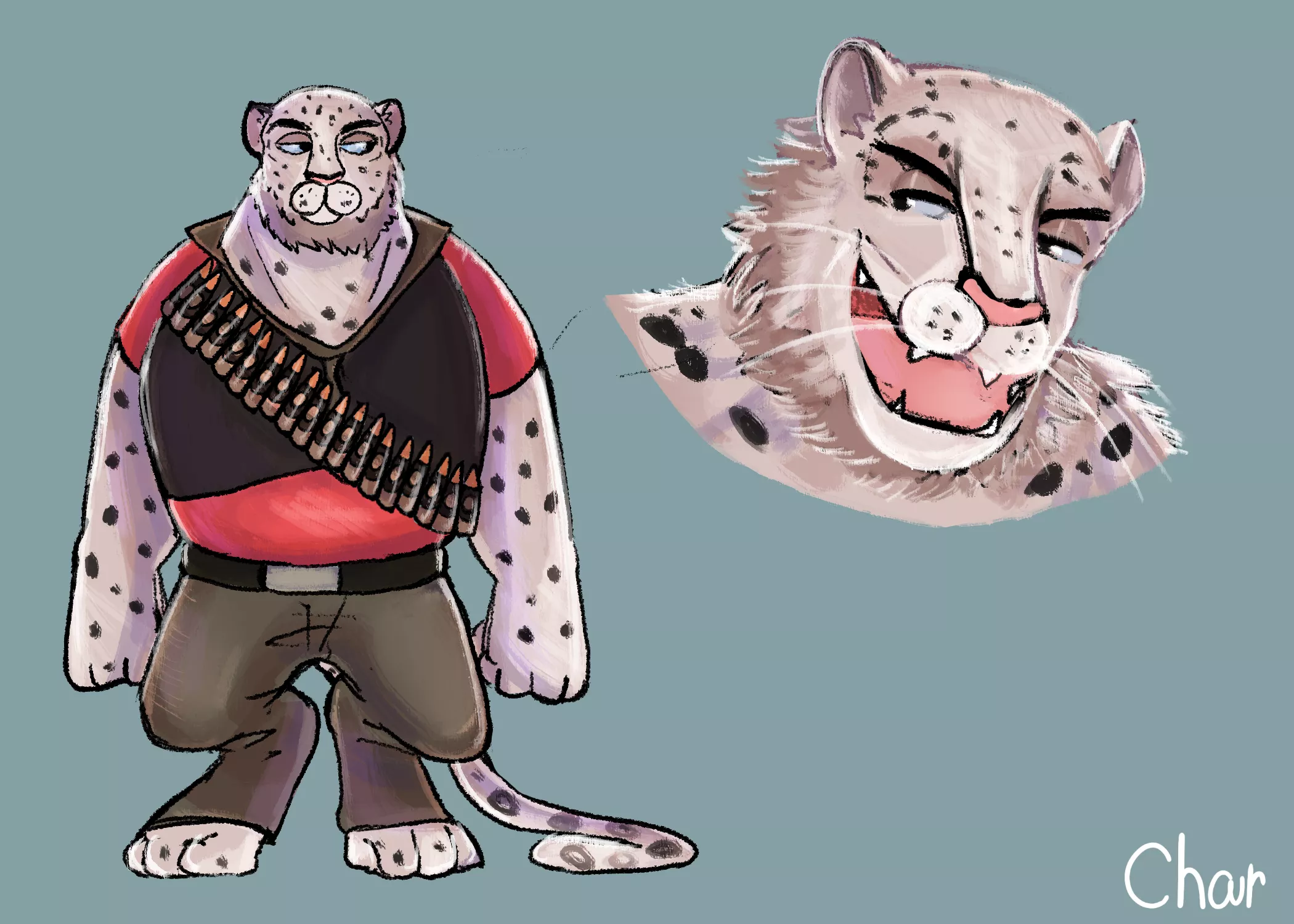 Furry Weapons Guy (art by me) posted by DontReadIfYourABitch