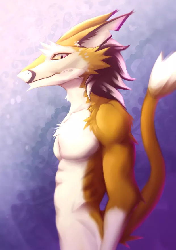 Get fursona half-body commission for 40$ posted by JohnathanSponatam