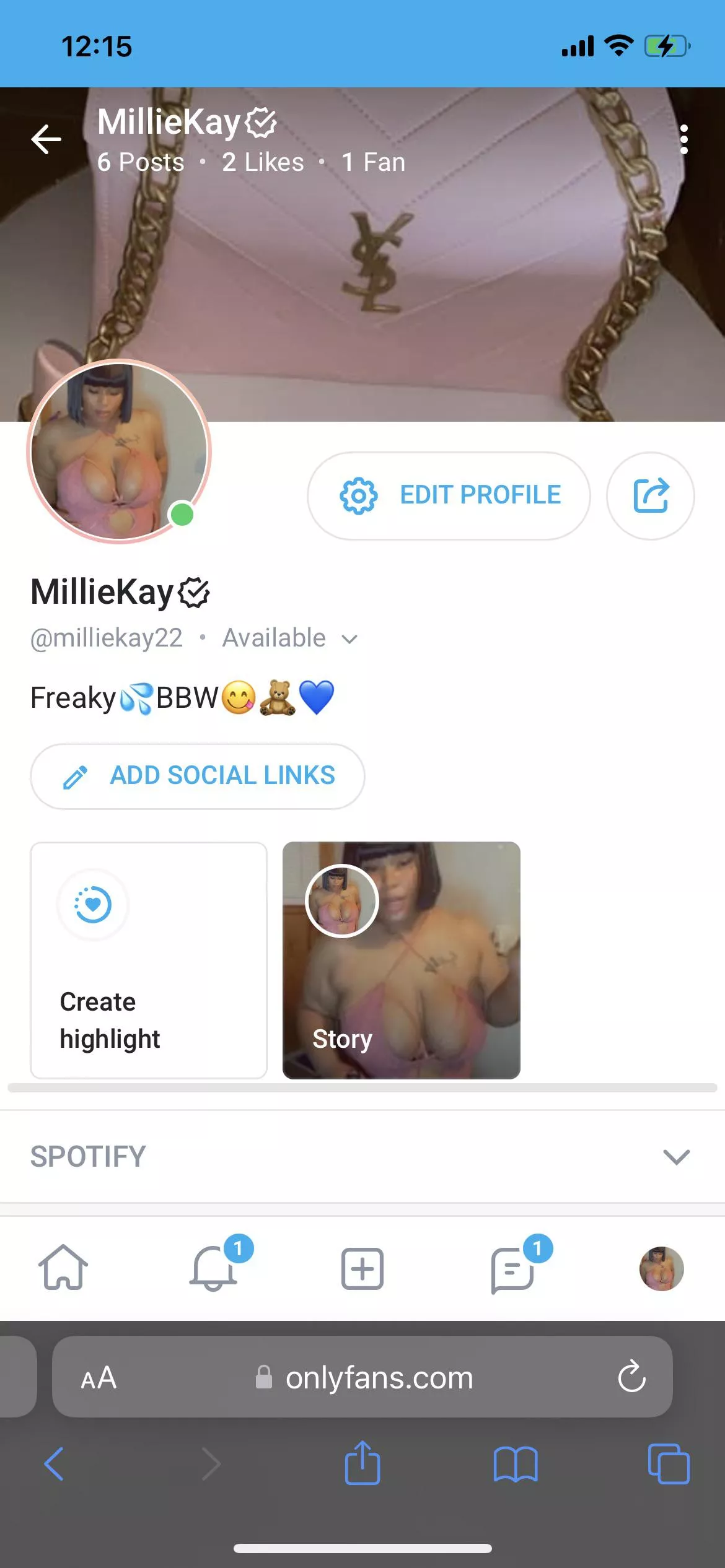 Get live freaky videosðŸ¤¤ posted by Milliekay22