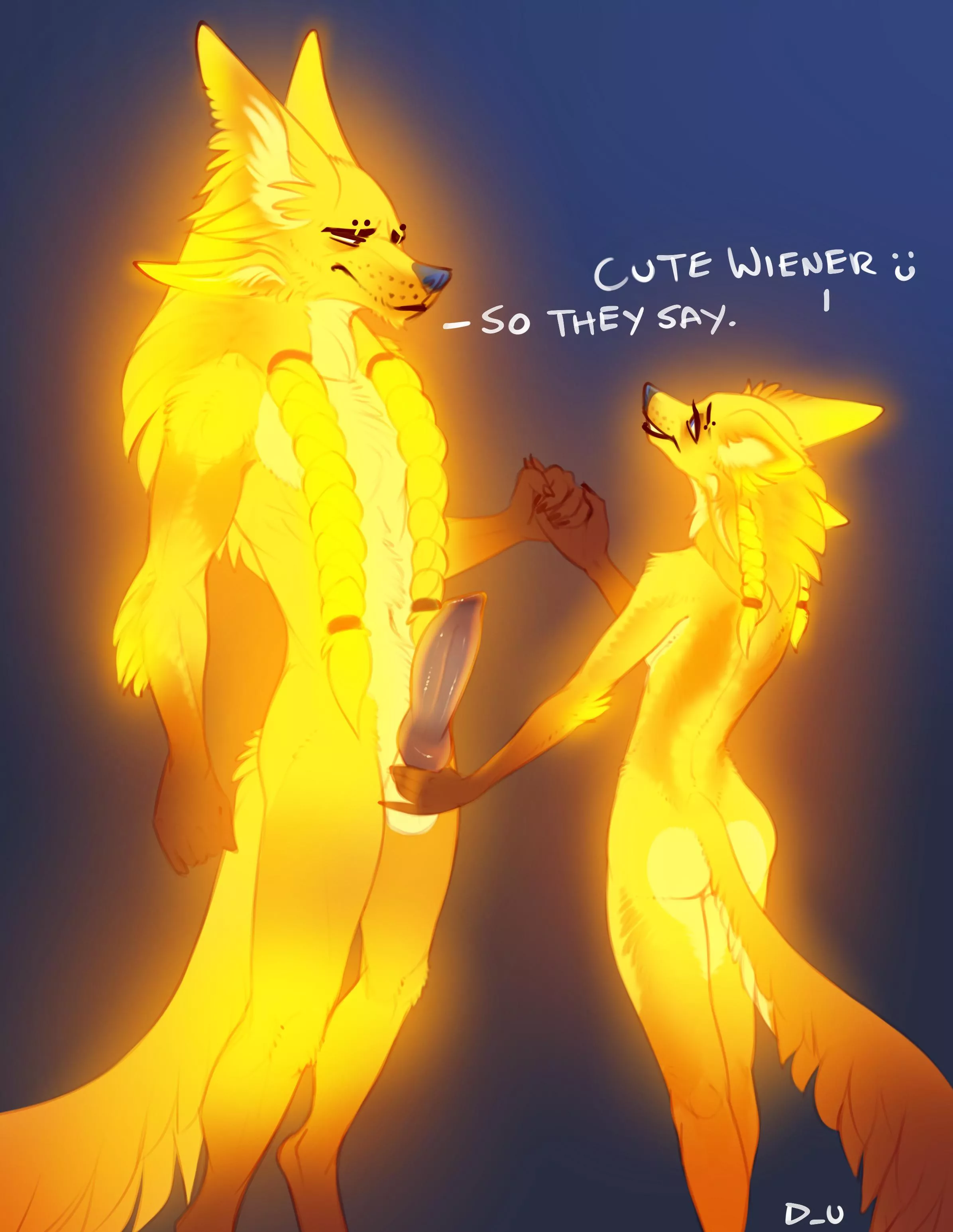 Glow foxes [FM] (Discreet_user) posted by _Discreet_boi