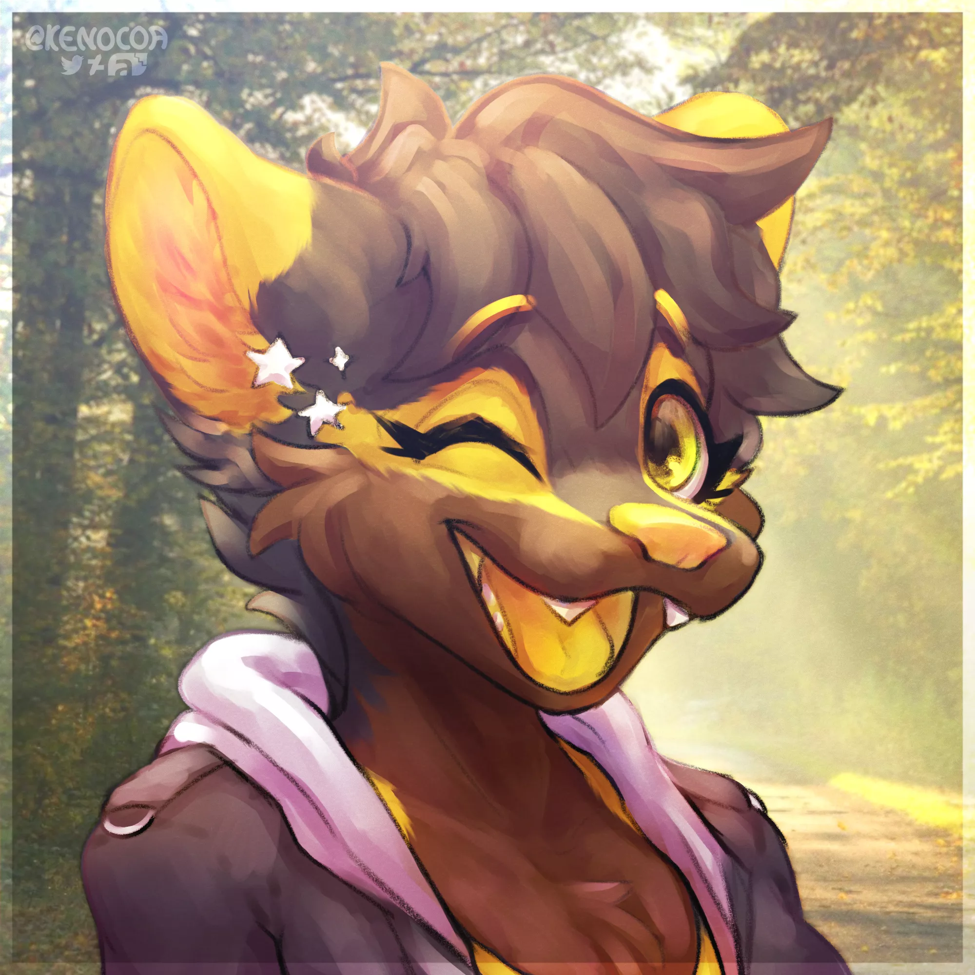 Going for a forest wander 🌳🌳 (Icon comm by me :3) posted by Kenocoa