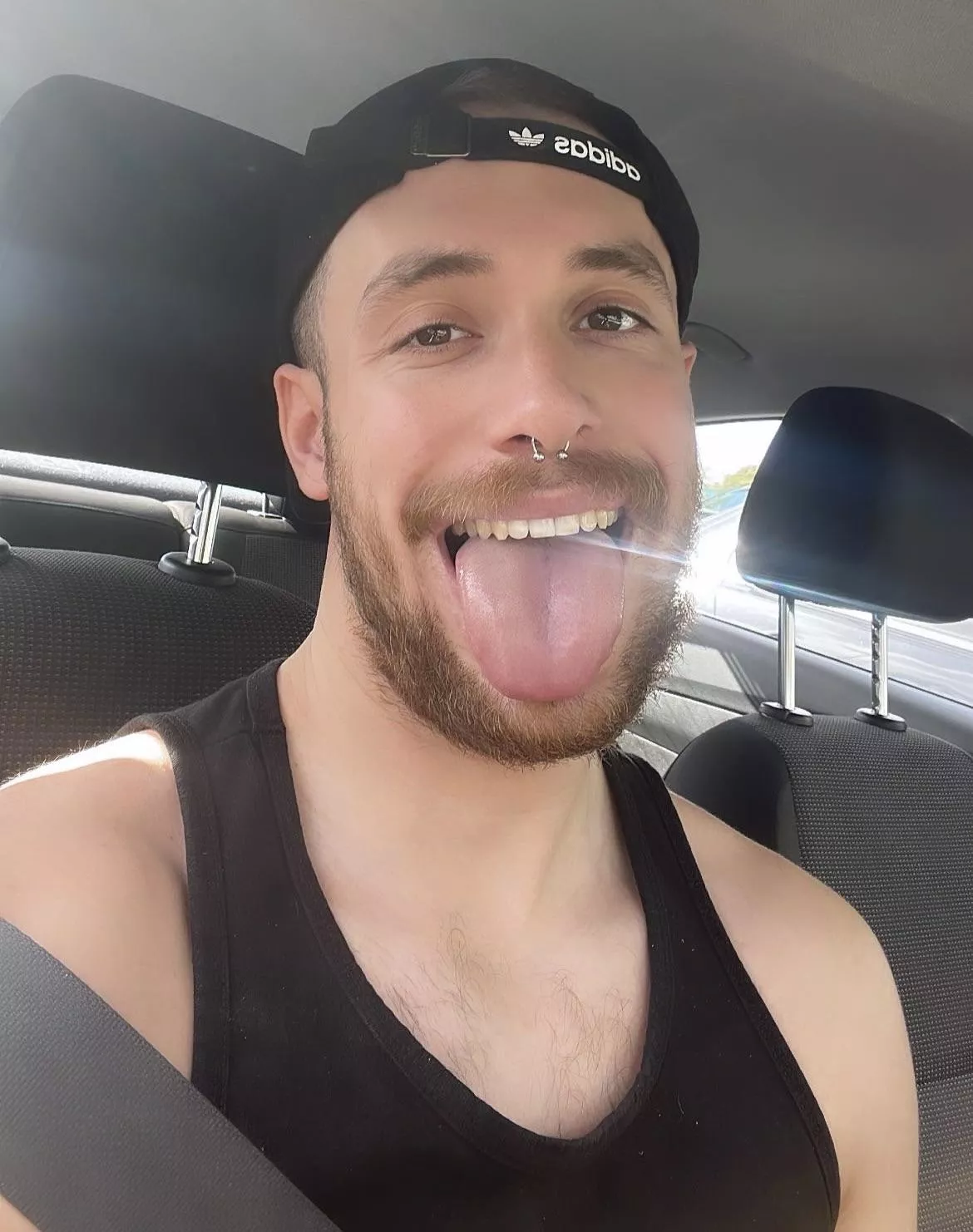 Good morning from my big tongue to you posted by Gabs0n